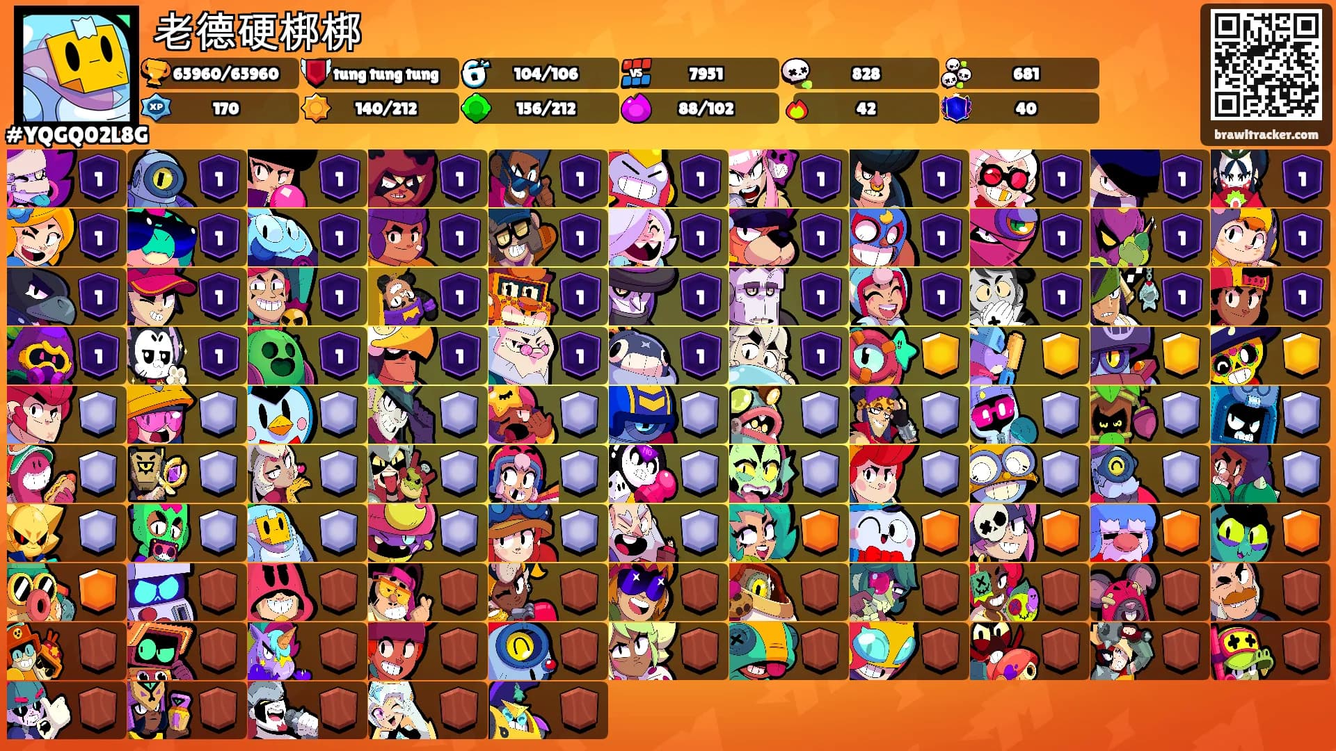 老德硬梆梆's Ranks