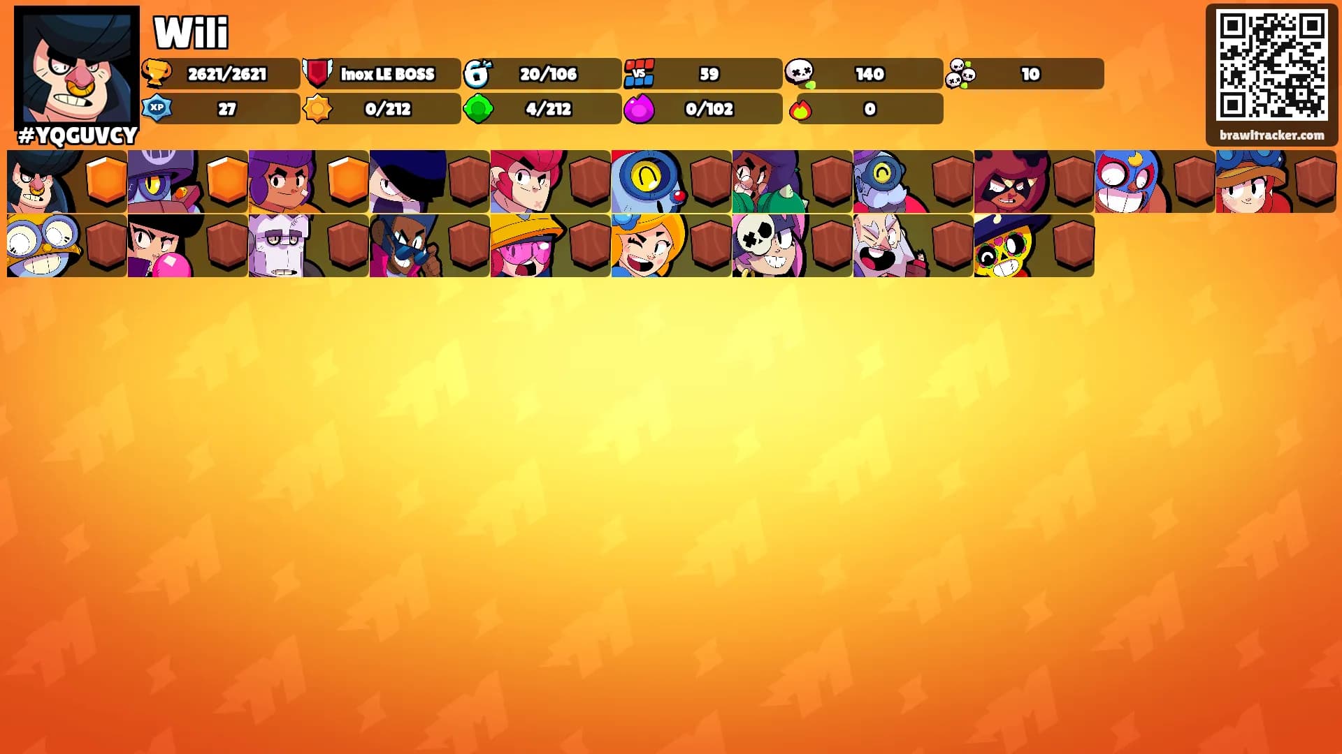 Wili's Ranks