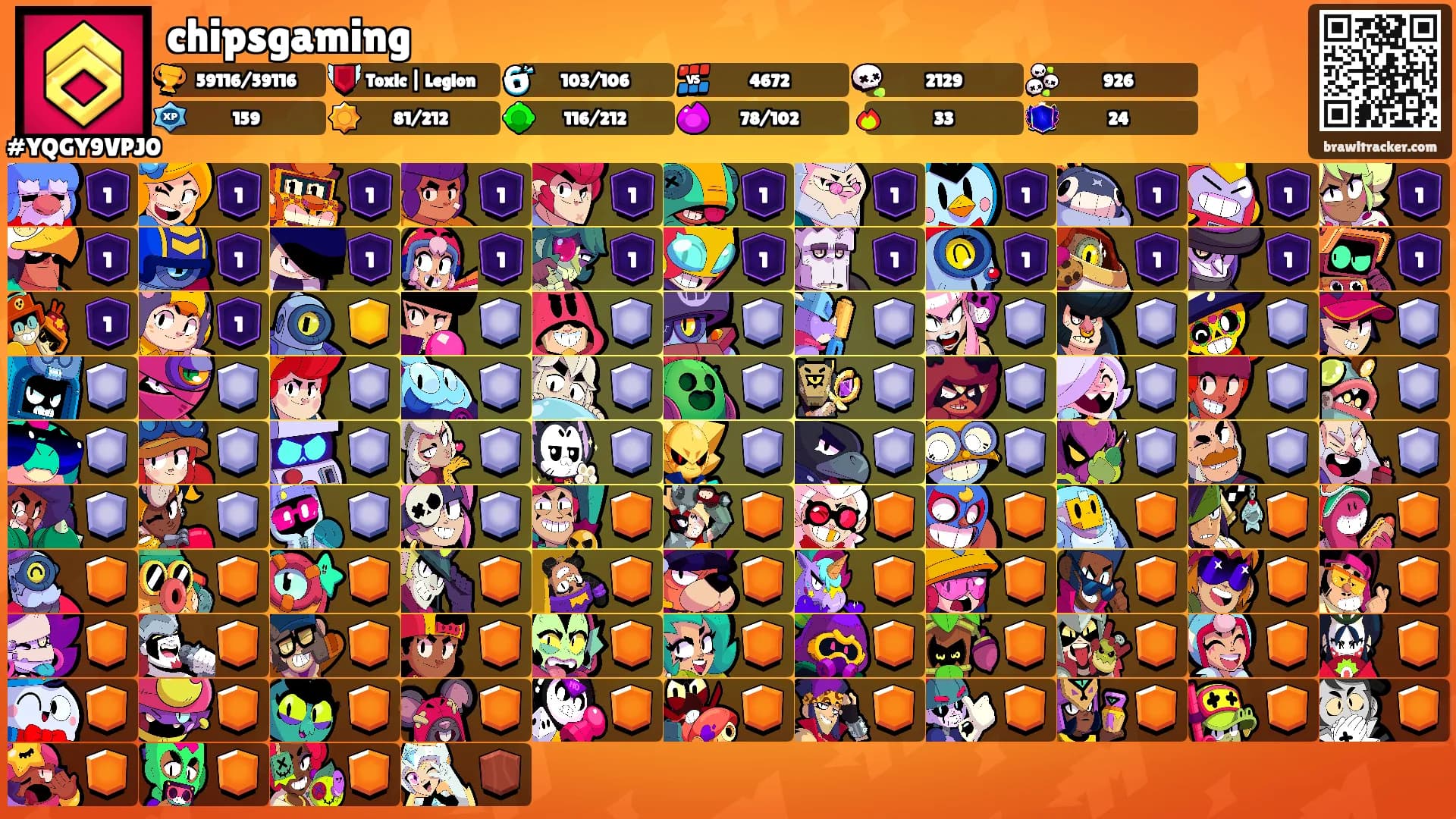 chipsgaming's Ranks