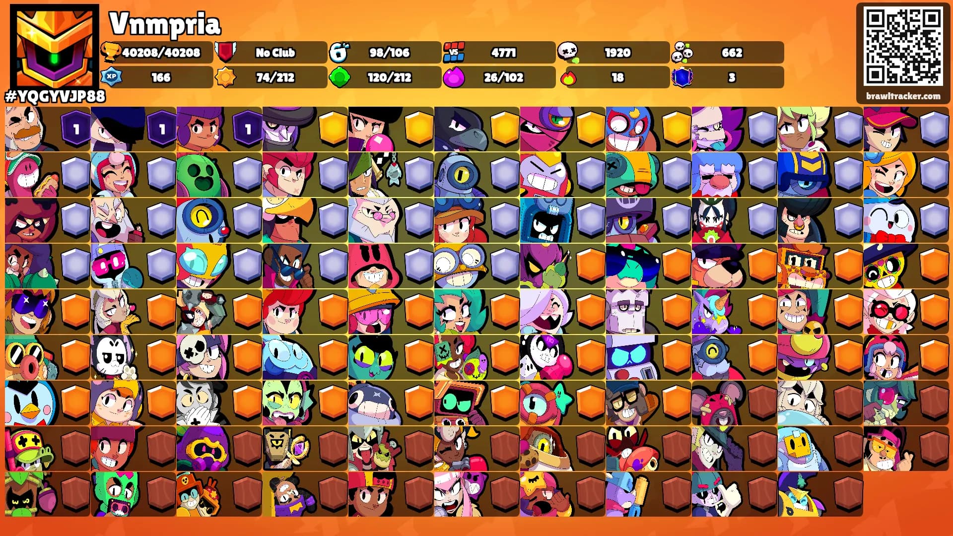 Vnmpria's Ranks