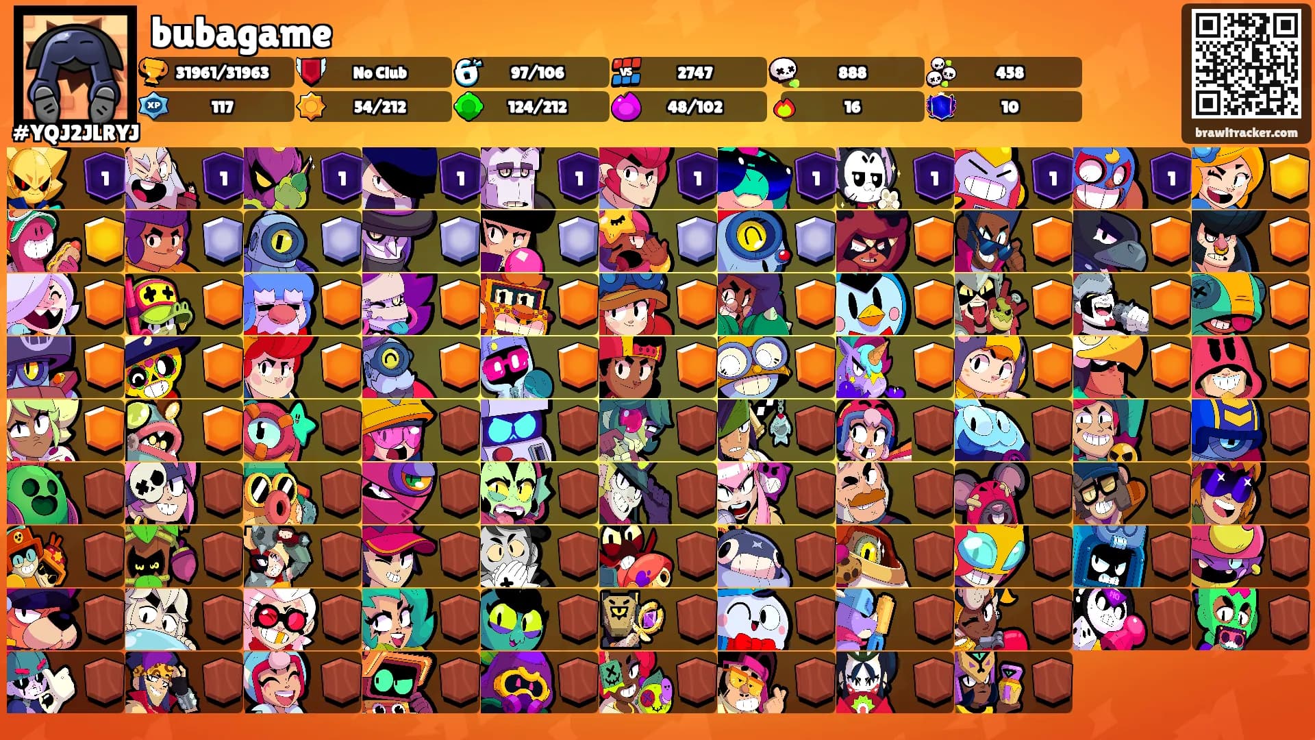 bubagame's Ranks