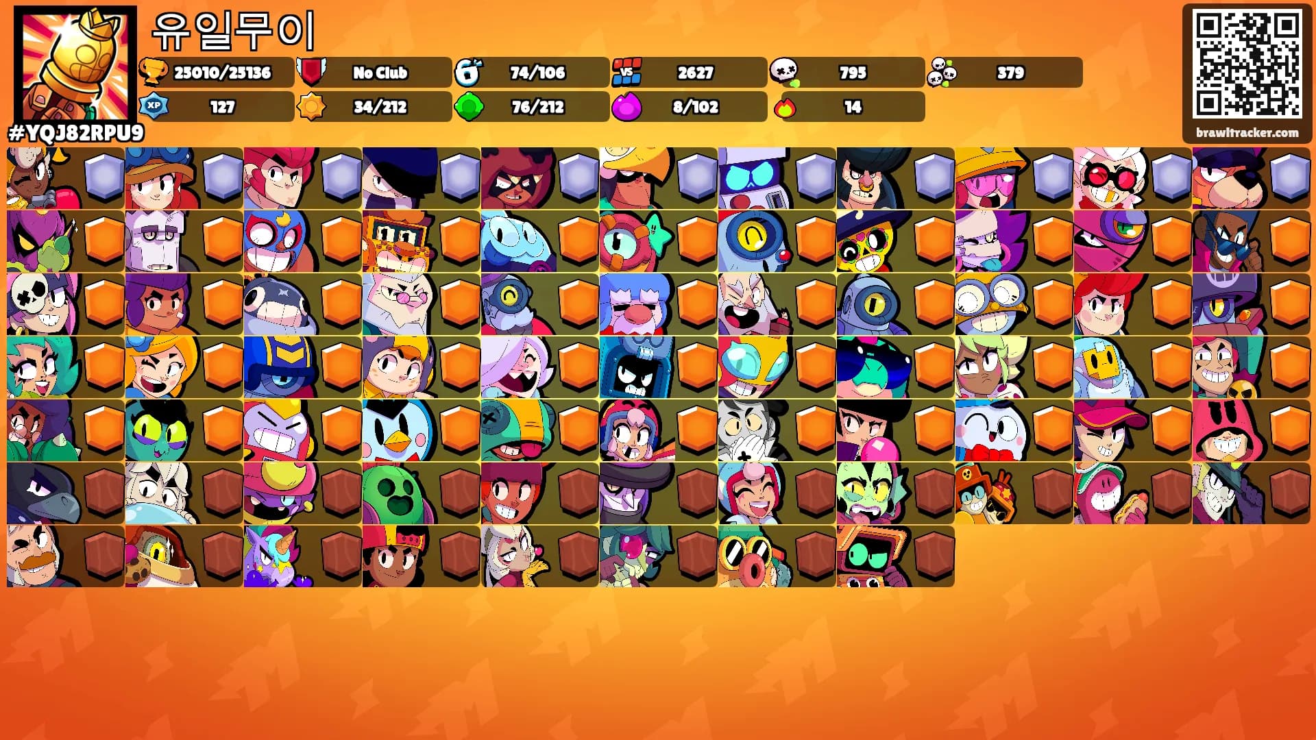 유일무이's Ranks