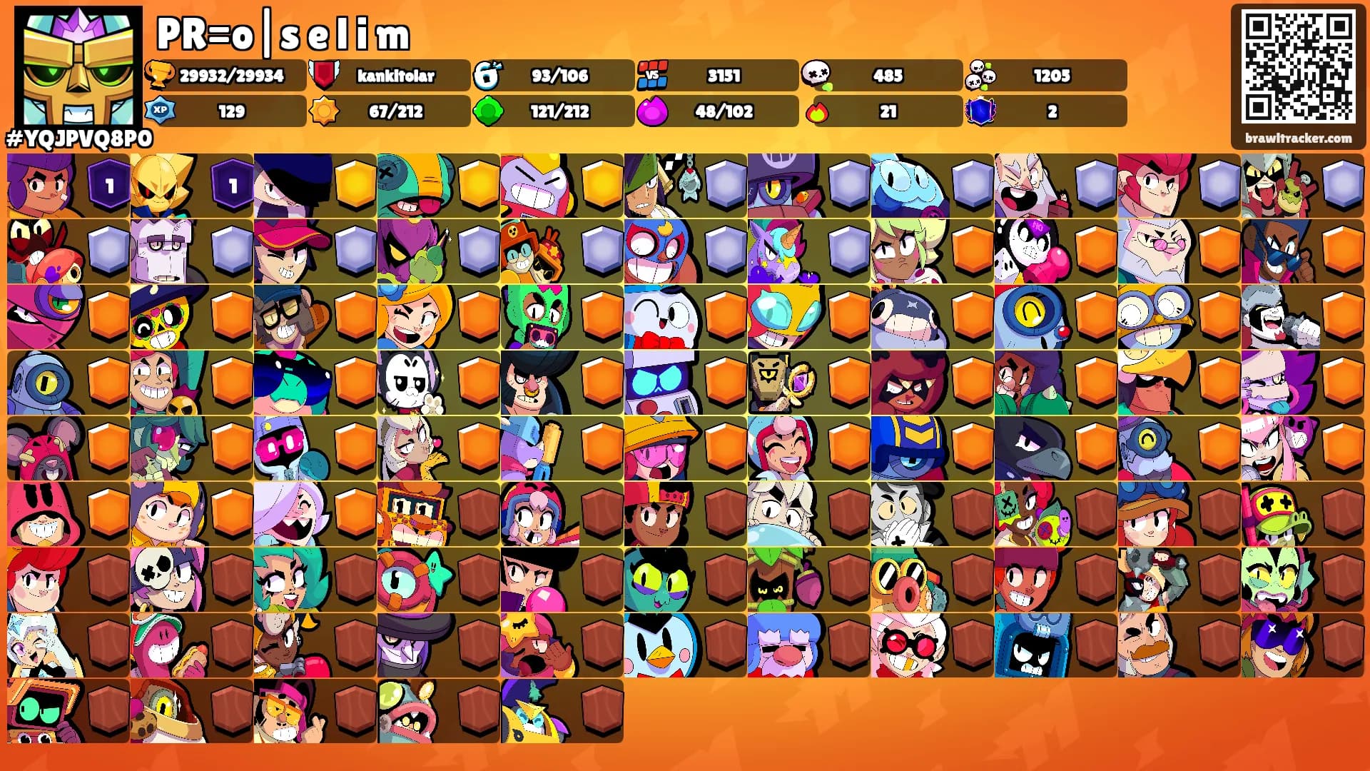 PR=o|s e l i m's Ranks