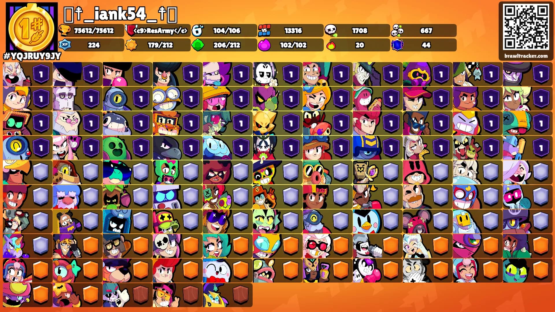 ⛧☨_iank54_☨⛧'s Ranks