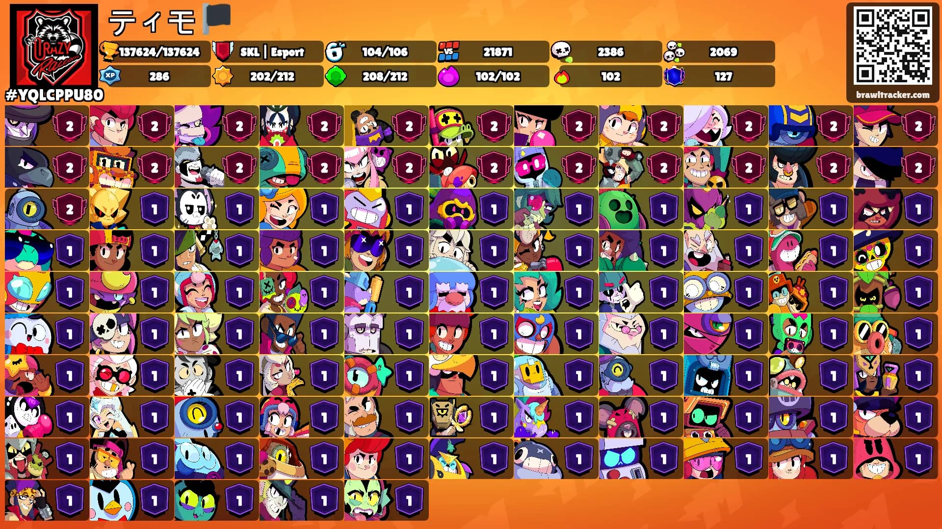ティモ 🏴's Ranks