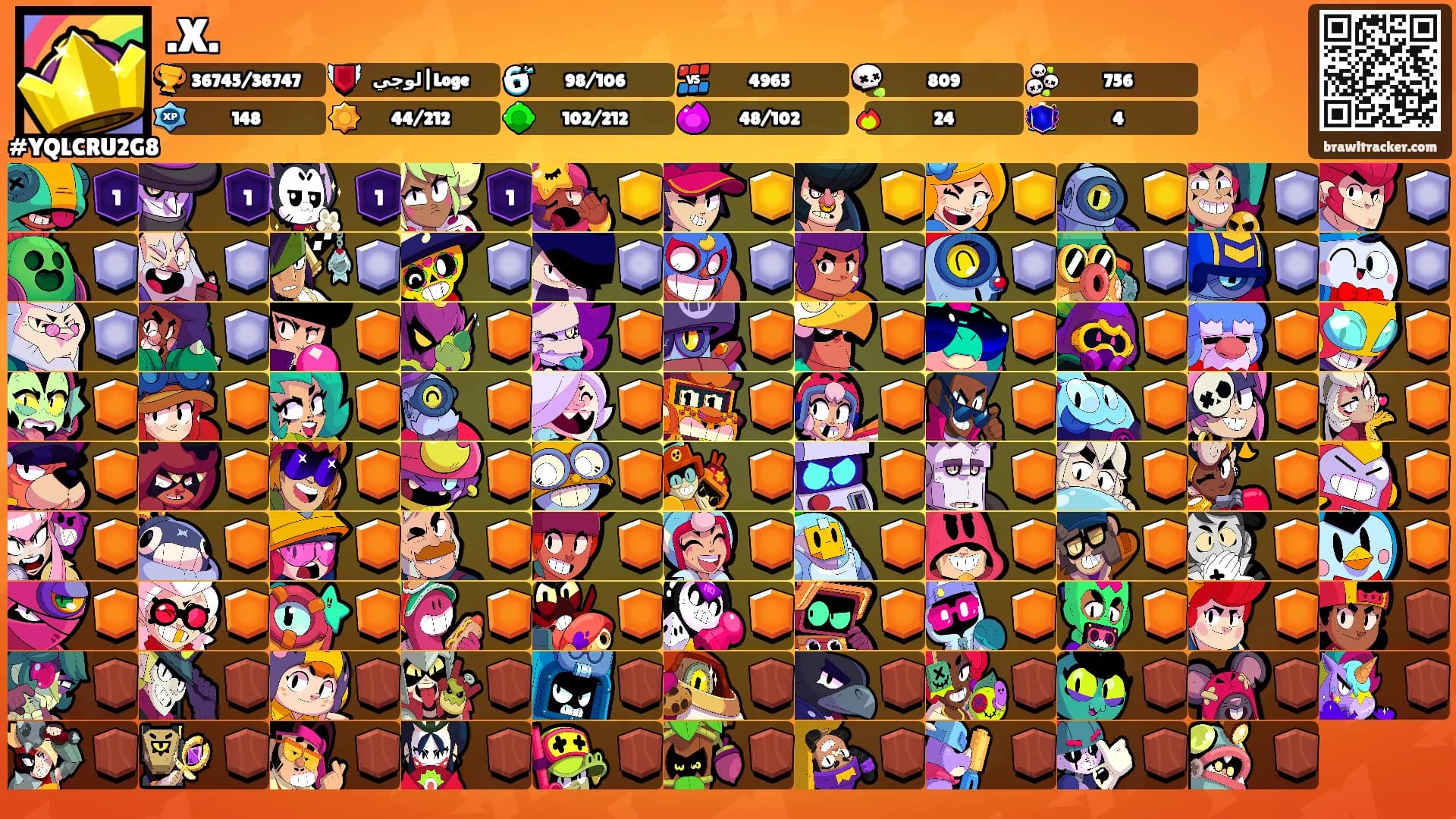 .X.'s Ranks