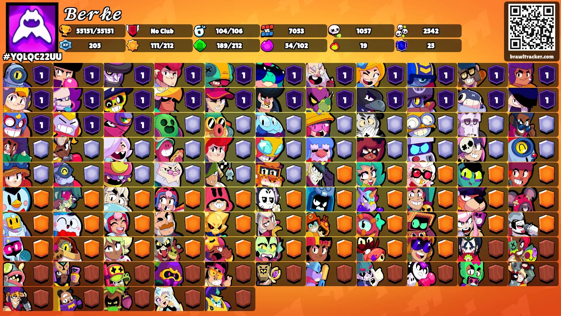 𝓑𝓮𝓻𝓴𝓮's Ranks
