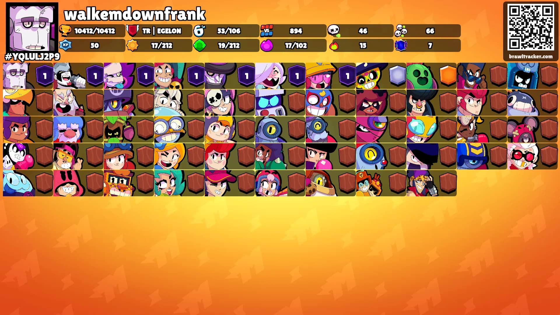 walkemdownfrank's Ranks