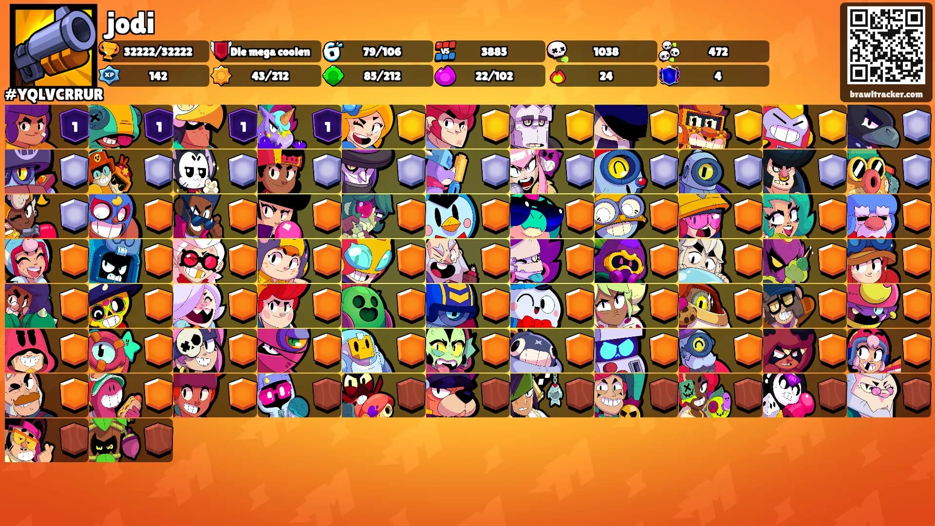 jodi's Ranks