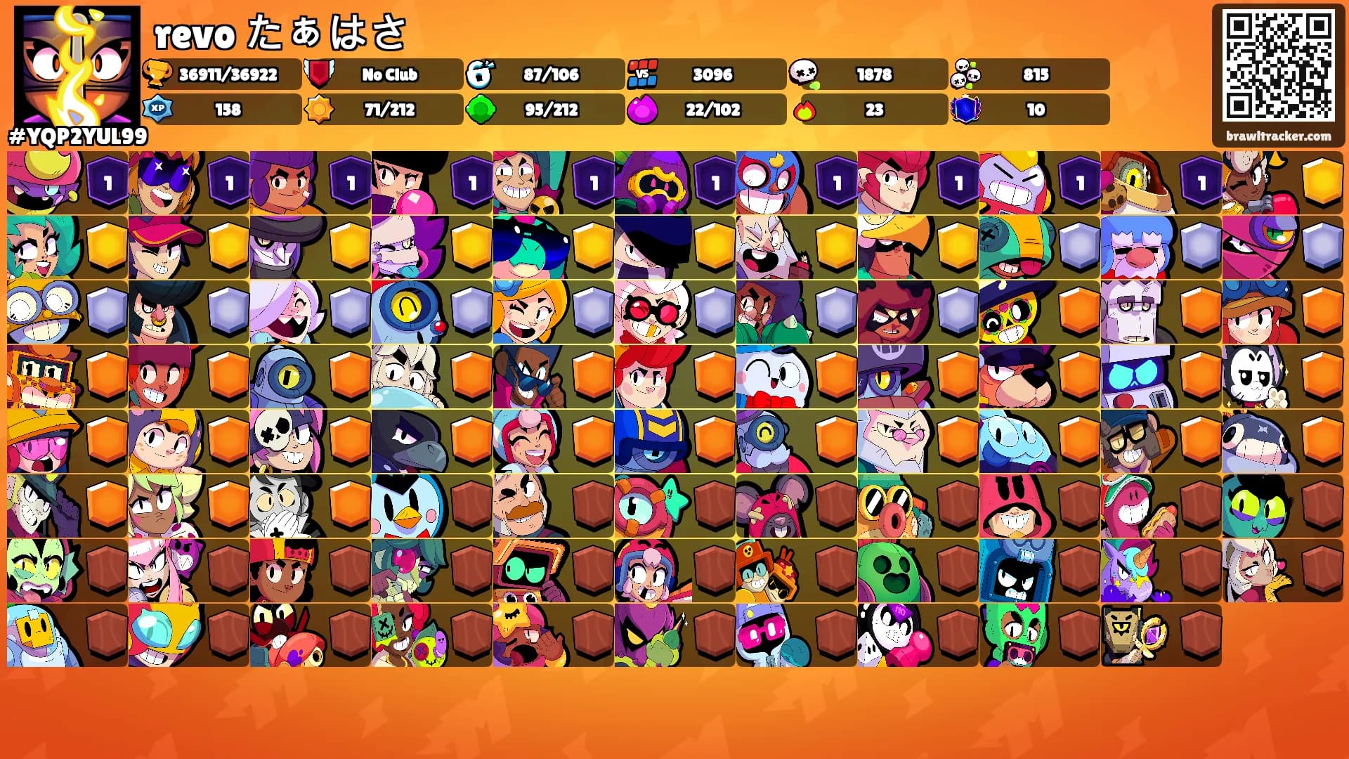 revo たぁはさ's Ranks