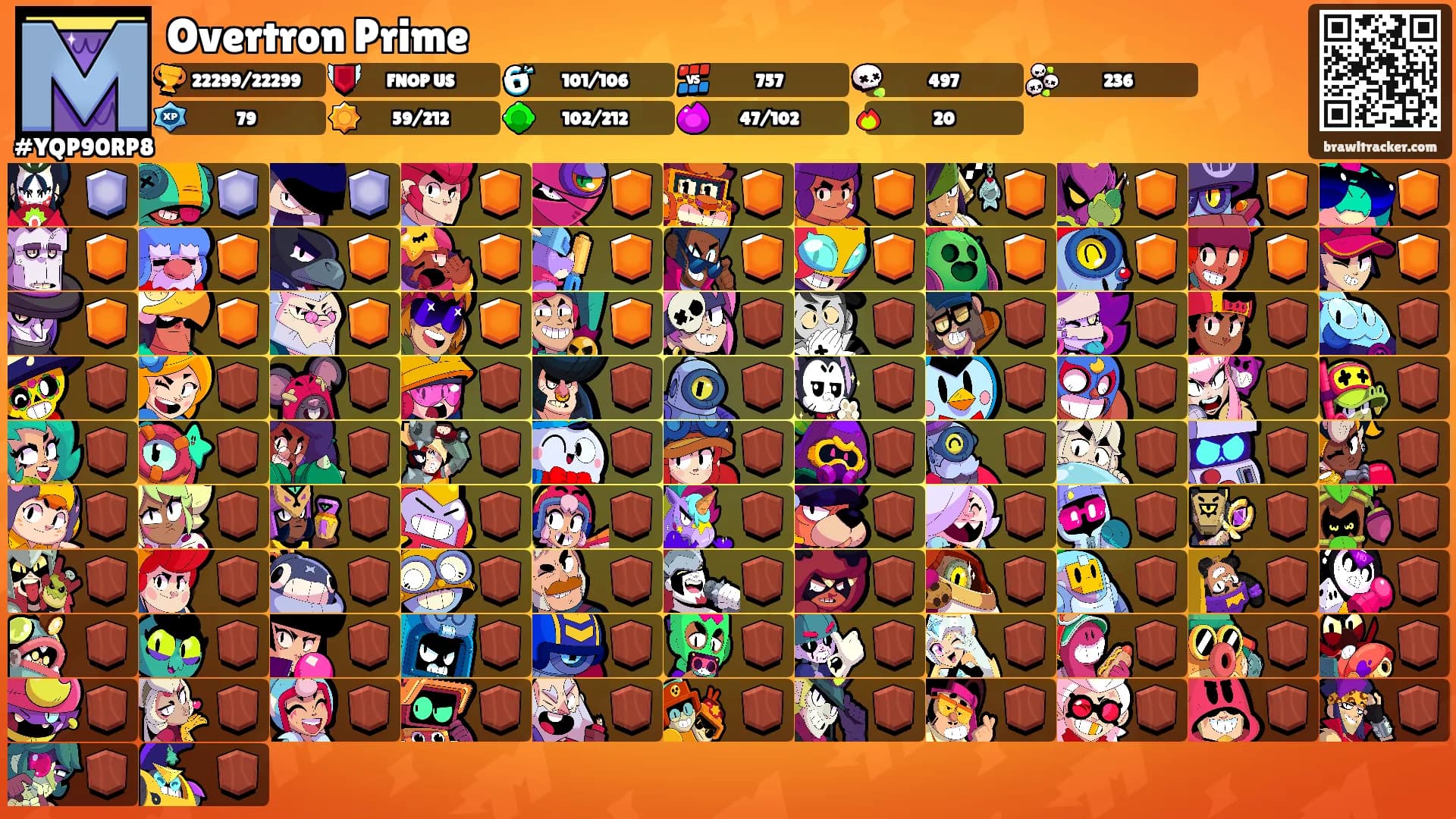 Overtron Prime's Ranks
