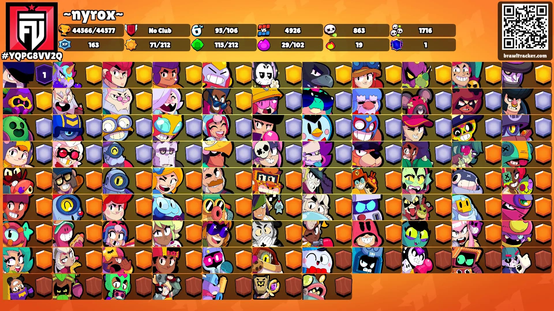 ~nyrox~'s Ranks