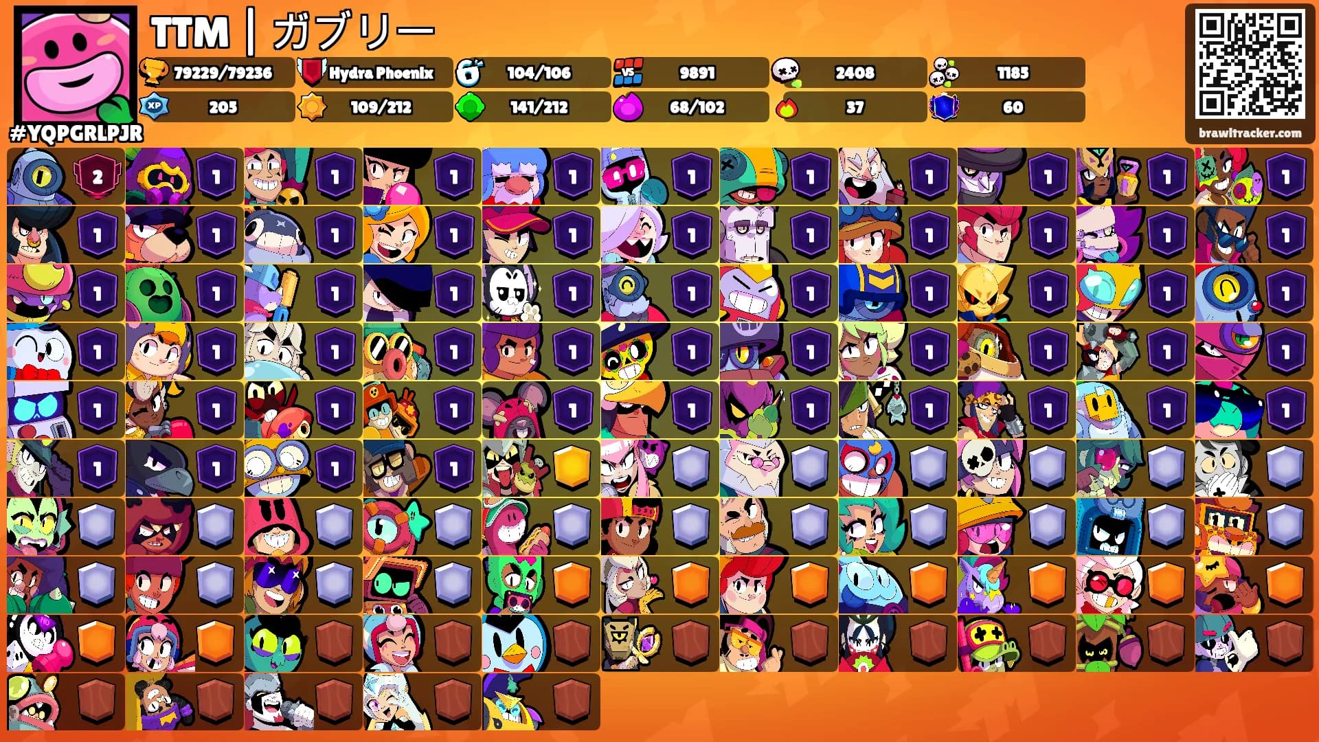TTM | ガブリー's Ranks