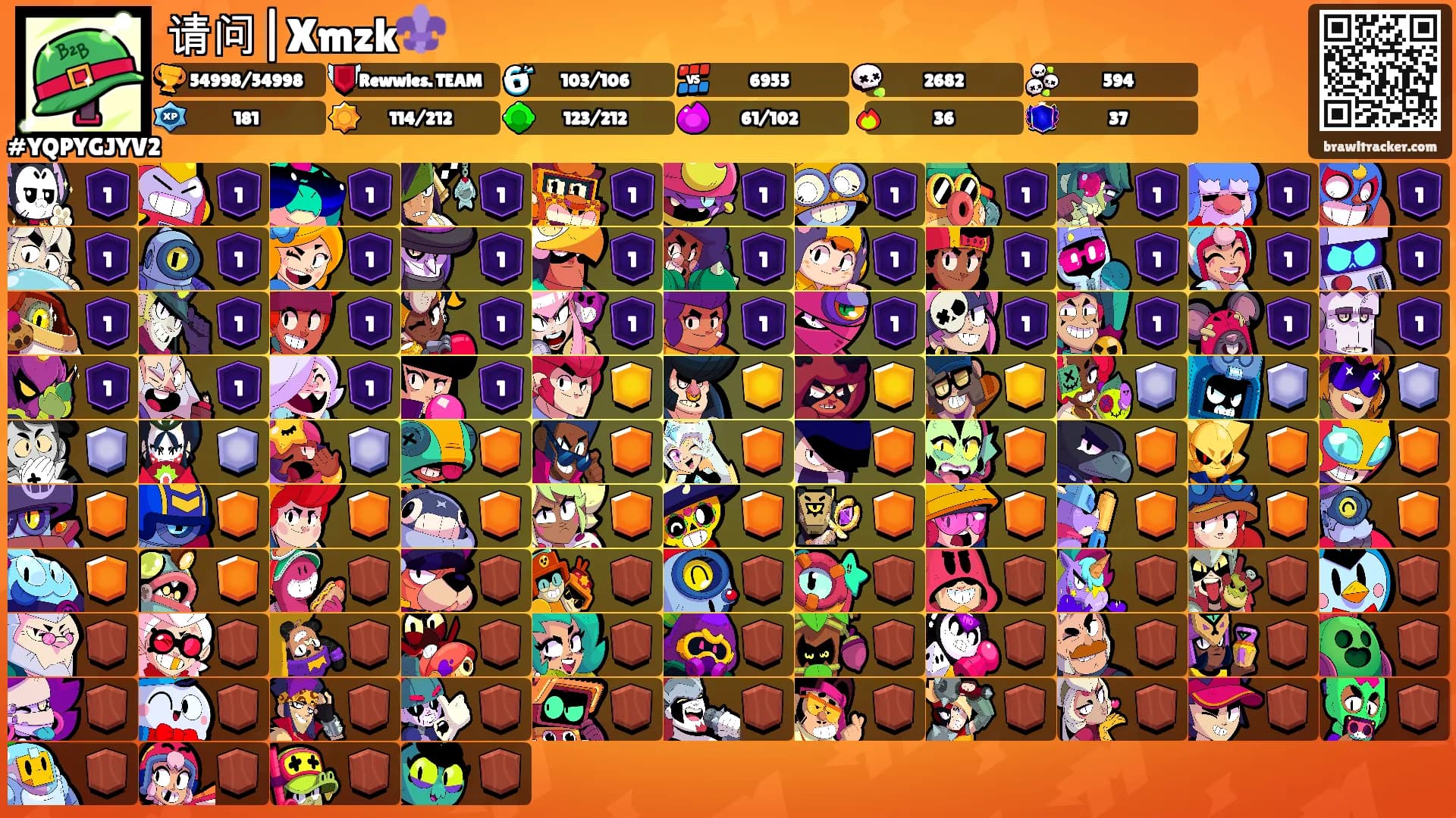 请问|Xmzk⚜️'s Ranks