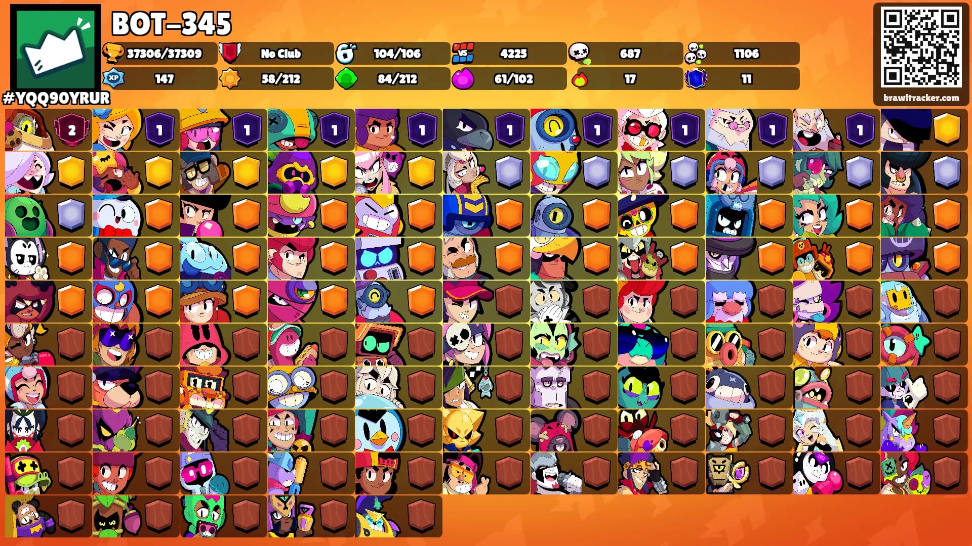 BOT-345's Ranks