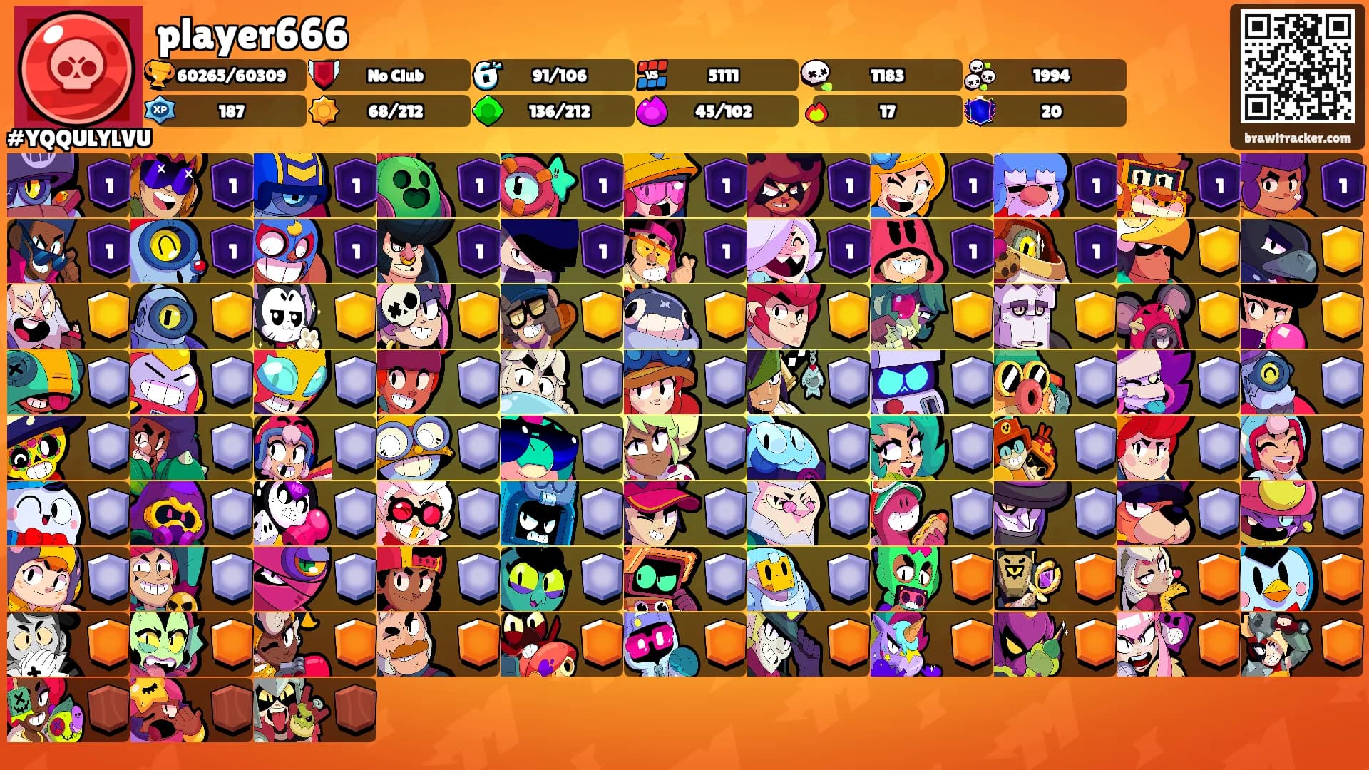 player666's Ranks