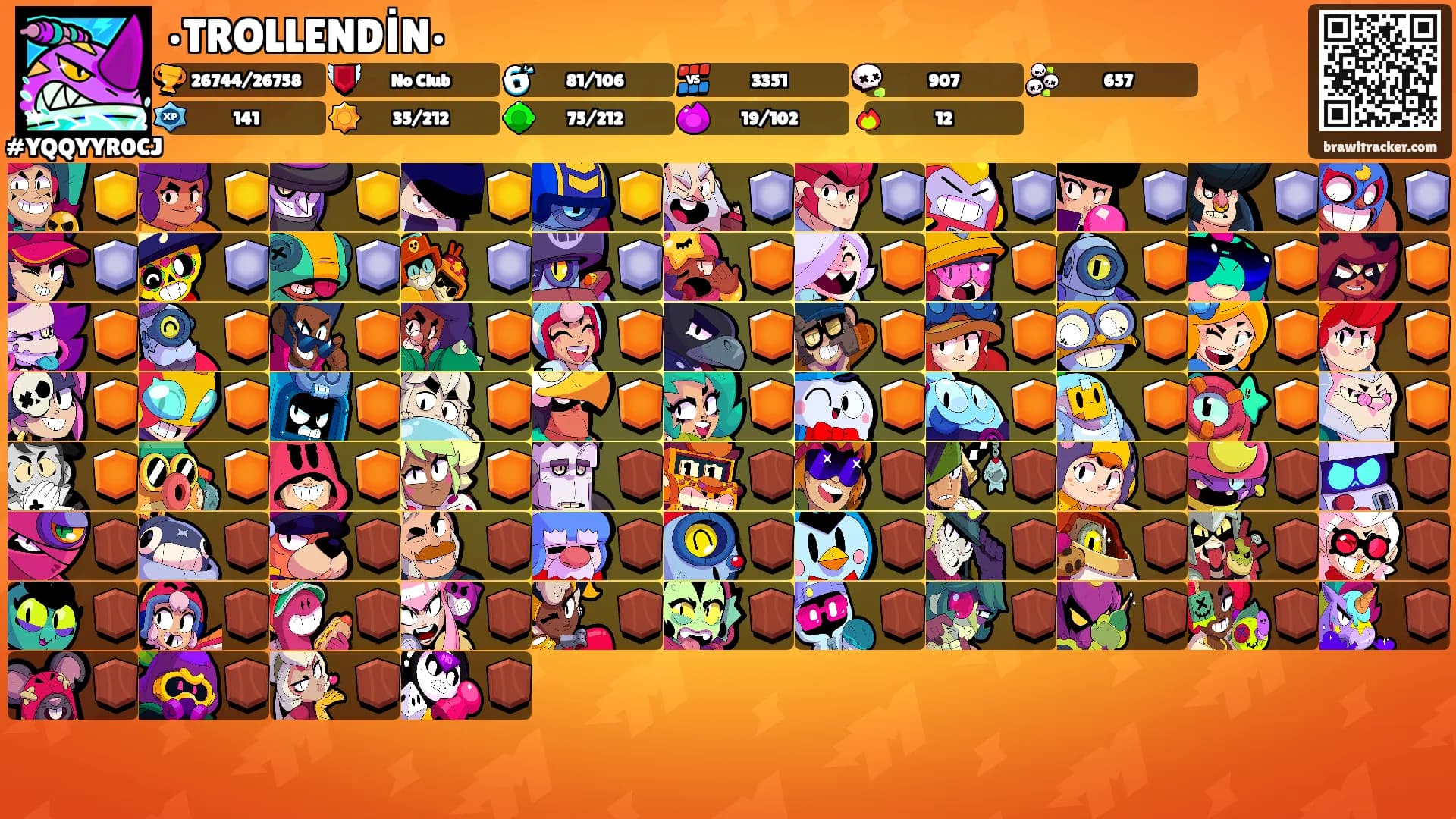 •TROLLENDİN•'s Ranks