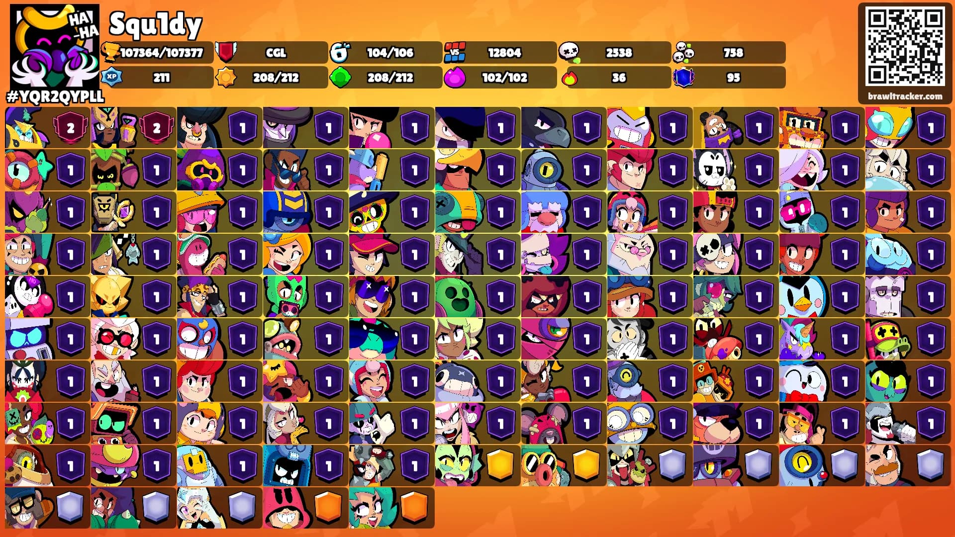 Squ1dy's Ranks