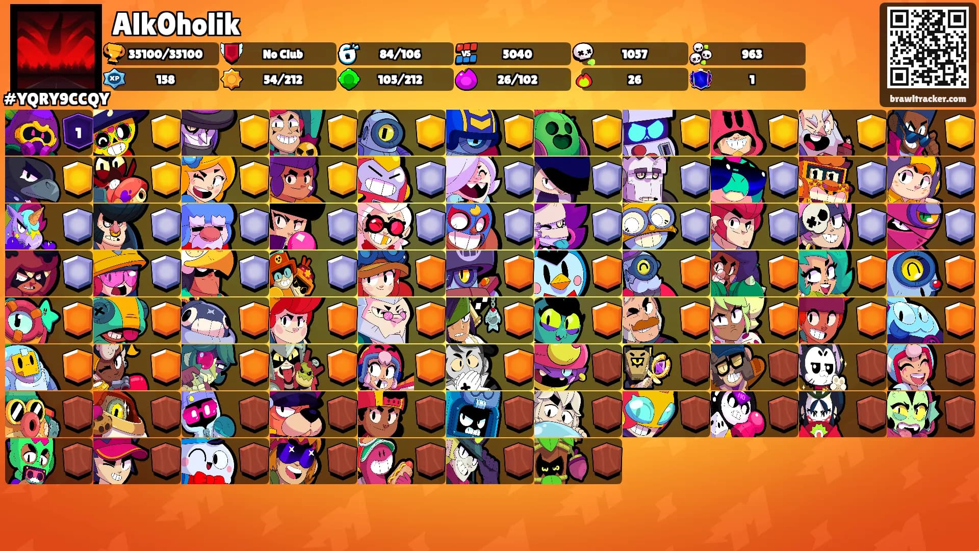 Alk0holik's Ranks
