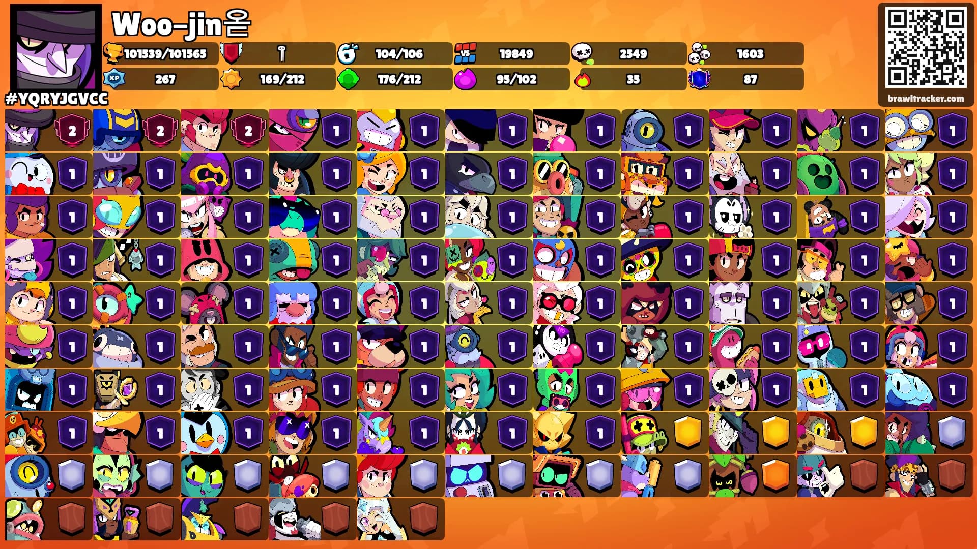 Woo-jin옫's Ranks