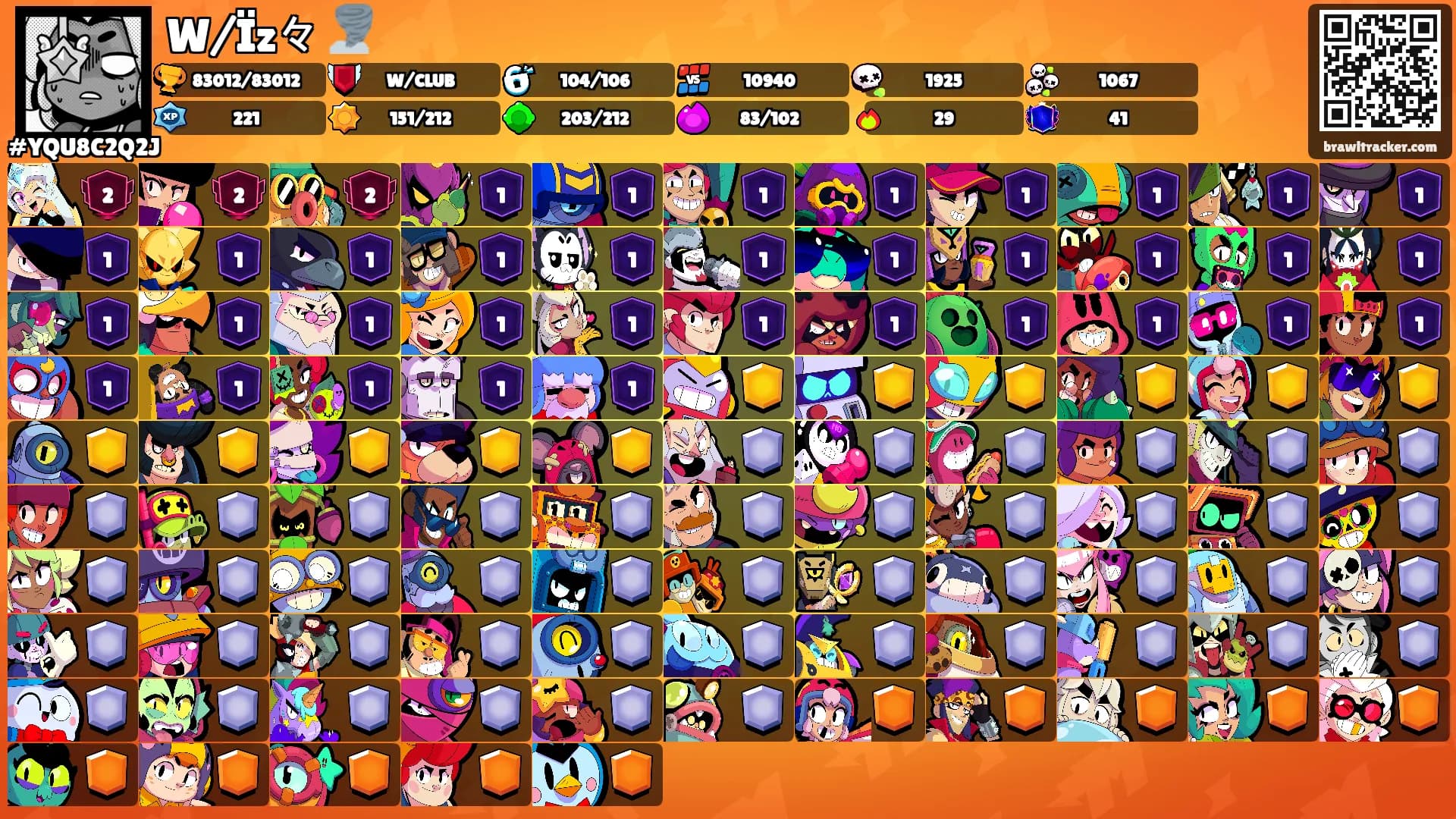 W/Ïz々 🌪️'s Ranks