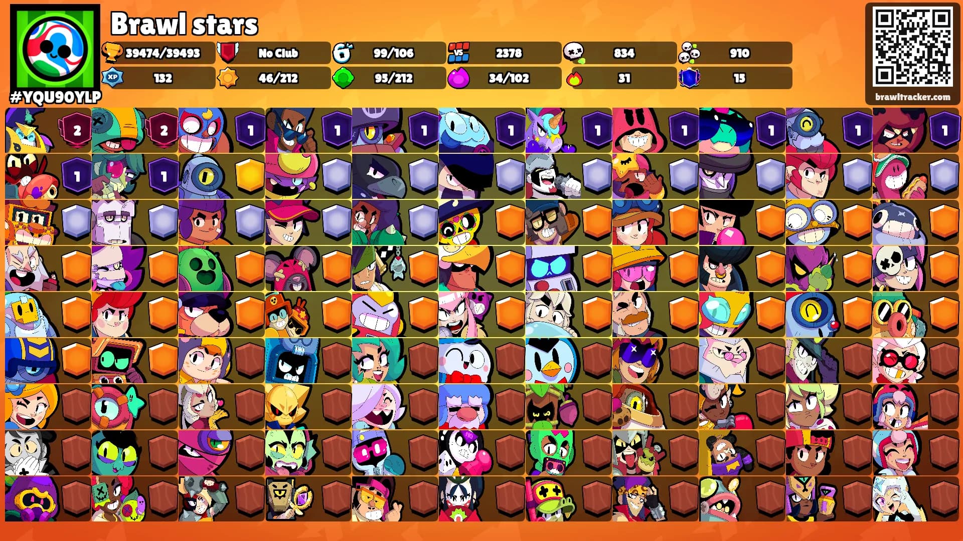 Brawl stars's Ranks