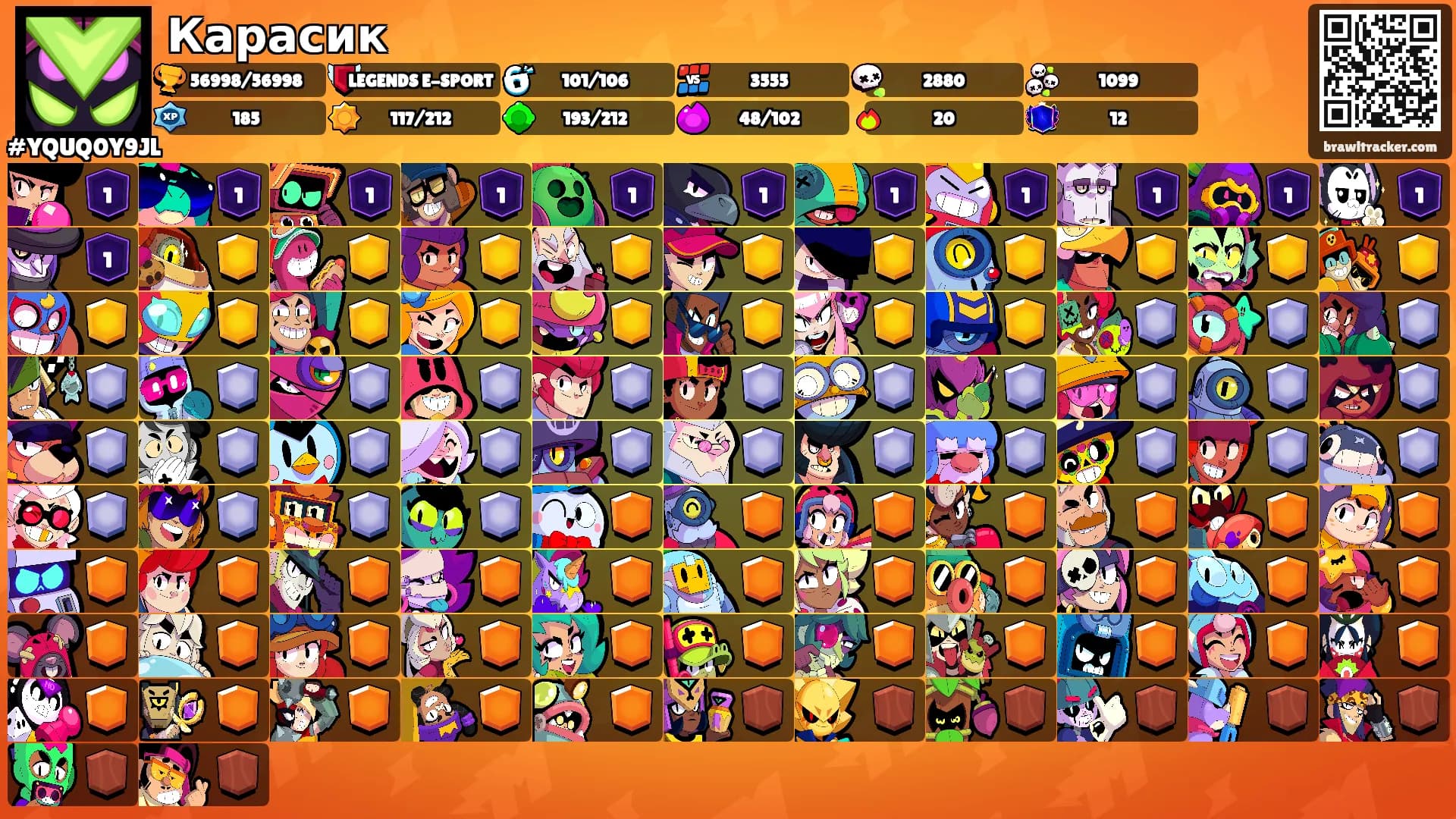 Карасик's Ranks