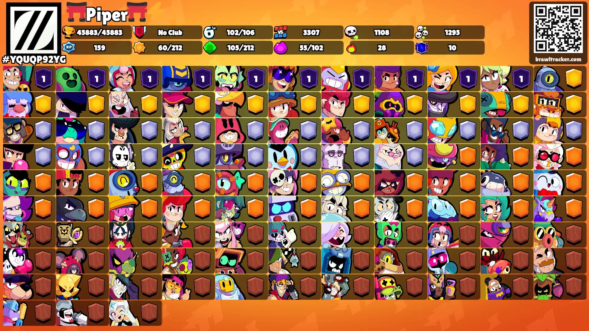 ⛩️Piper⛩️⚡️'s Ranks