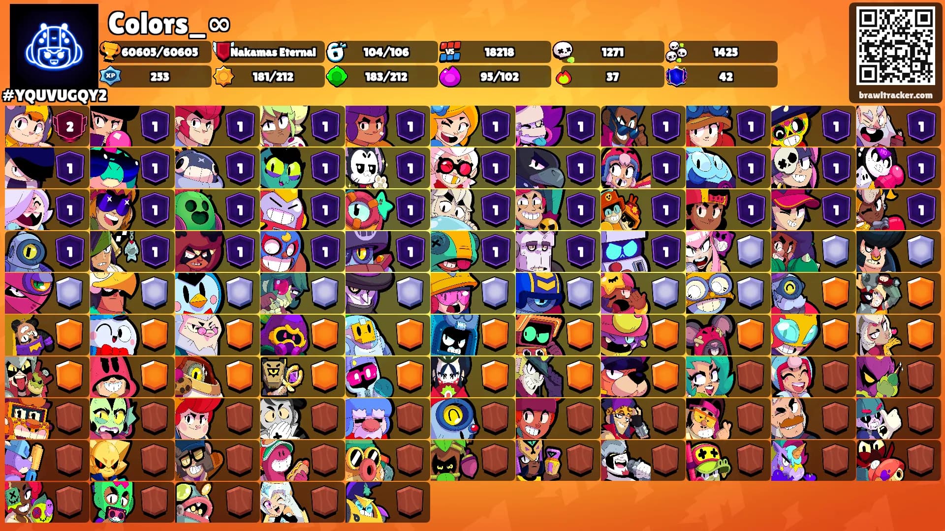 Colors_∞'s Ranks