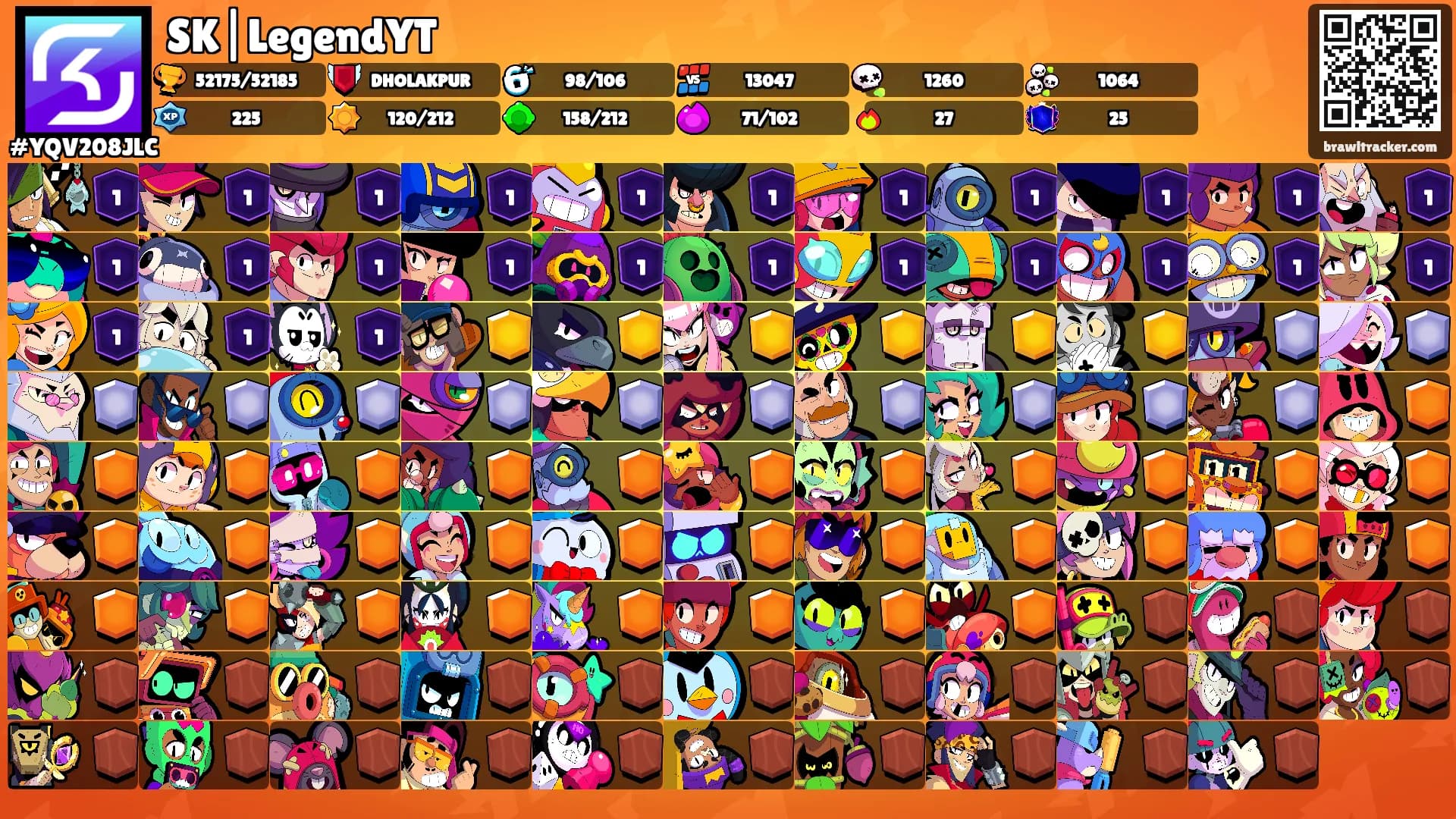 SK|LegendYT's Ranks