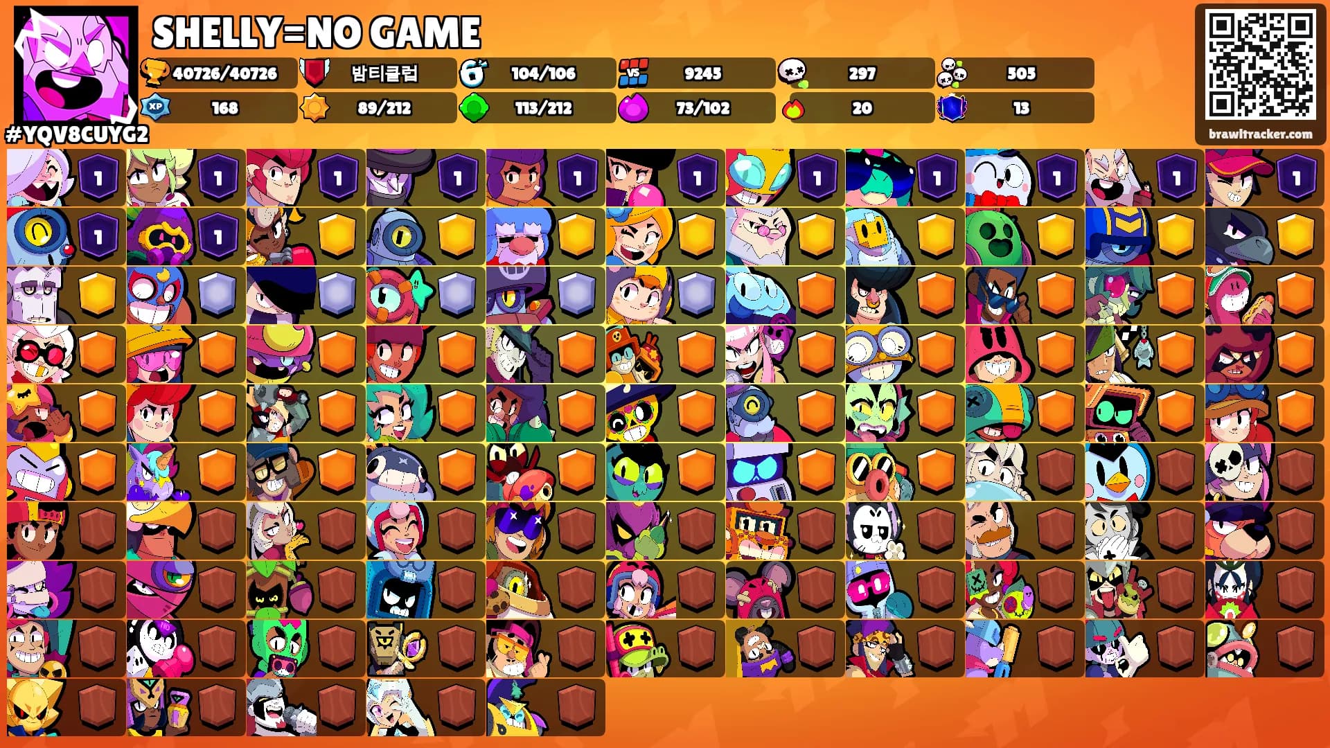 SHELLY=NO GAME's Ranks