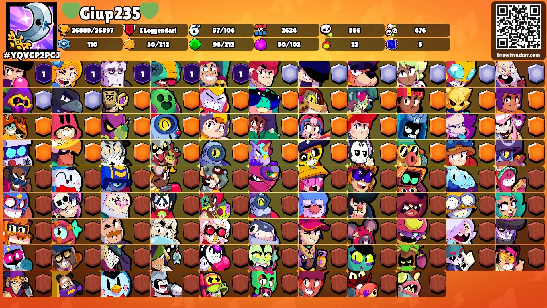 💚Giup235💚's Ranks