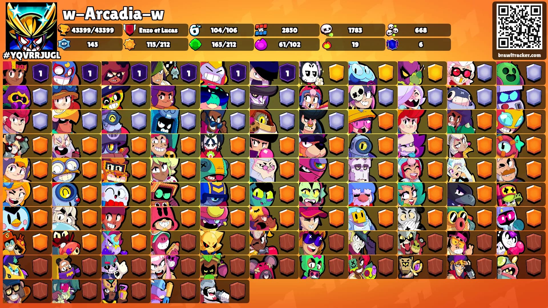 w-Arcadia-w's Ranks