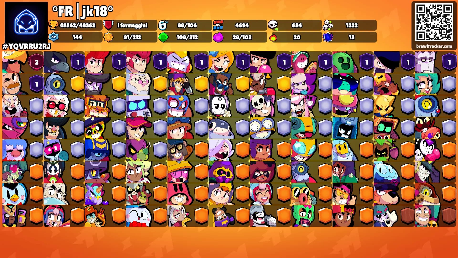 °FR|jk18°'s Ranks