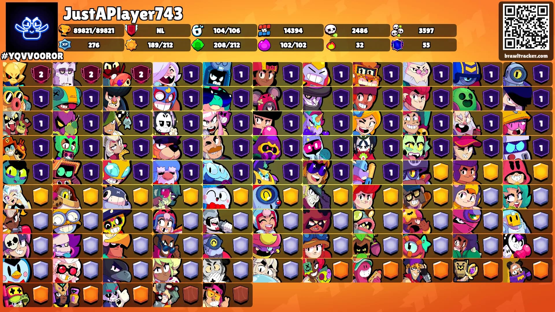 JustAPlayer743's Ranks