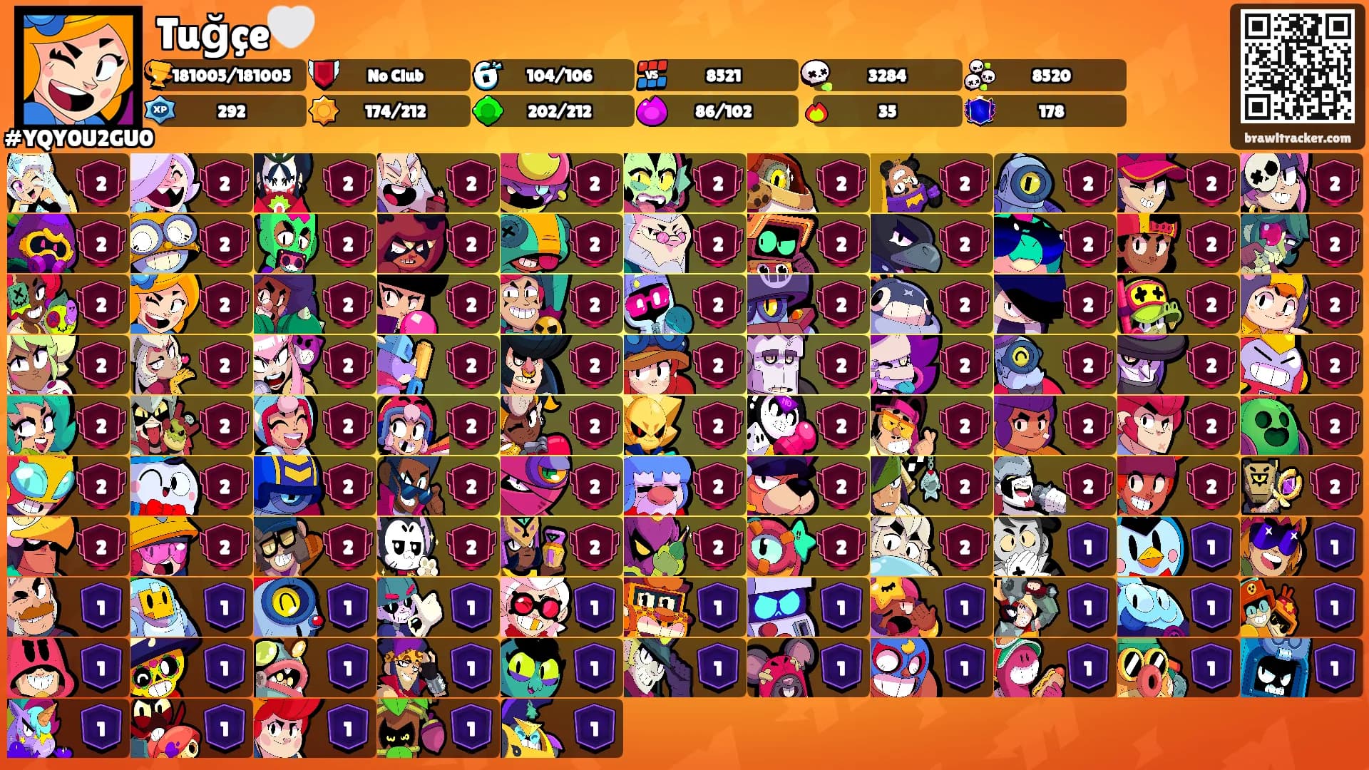 Tuğçe🤍's Ranks