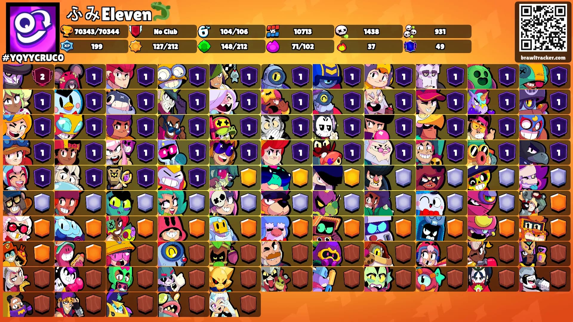 ふみEleven🦎's Ranks