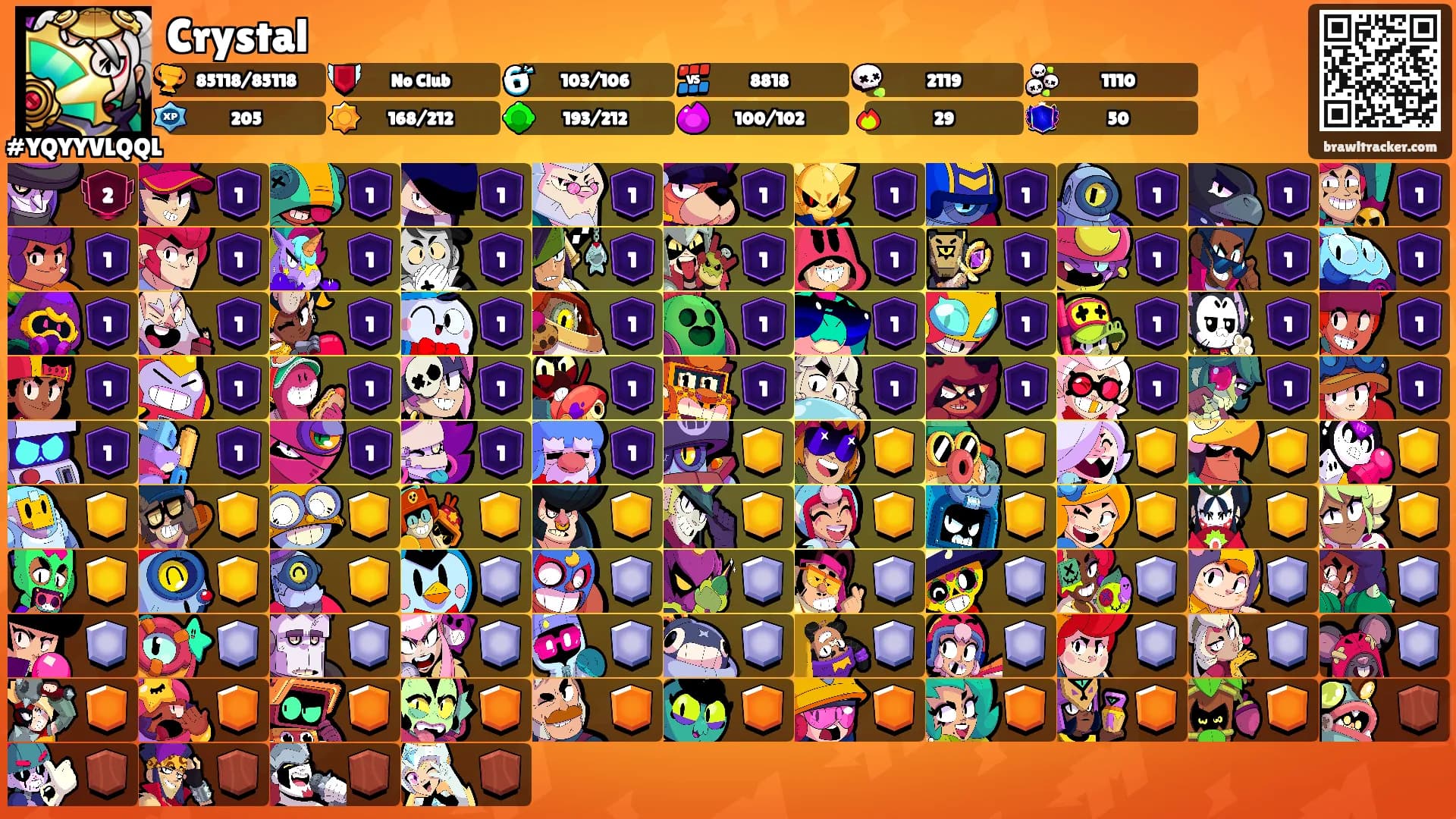 Crystal's Ranks
