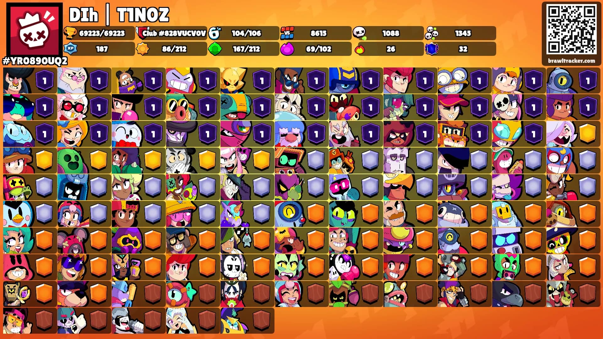 DIh | T1N0Z's Ranks