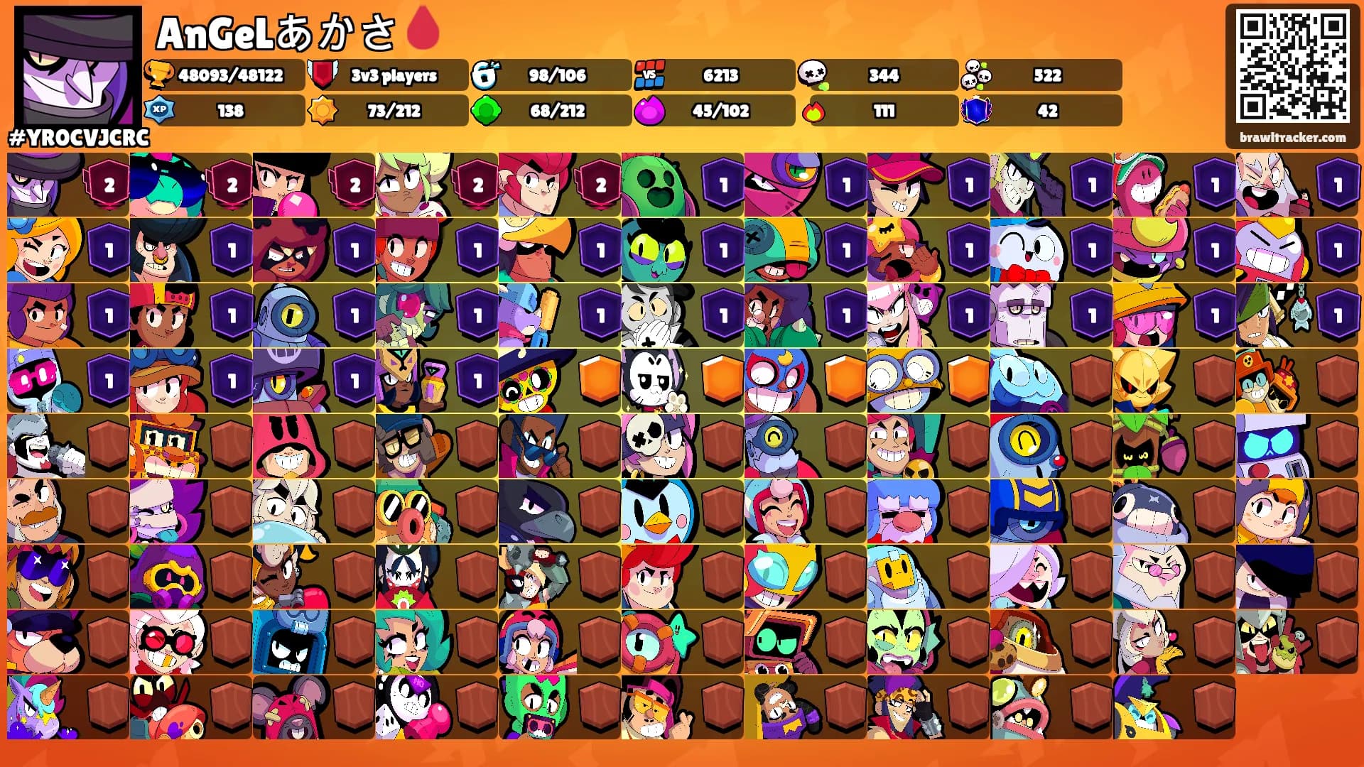AnGeLあかさ🩸's Ranks