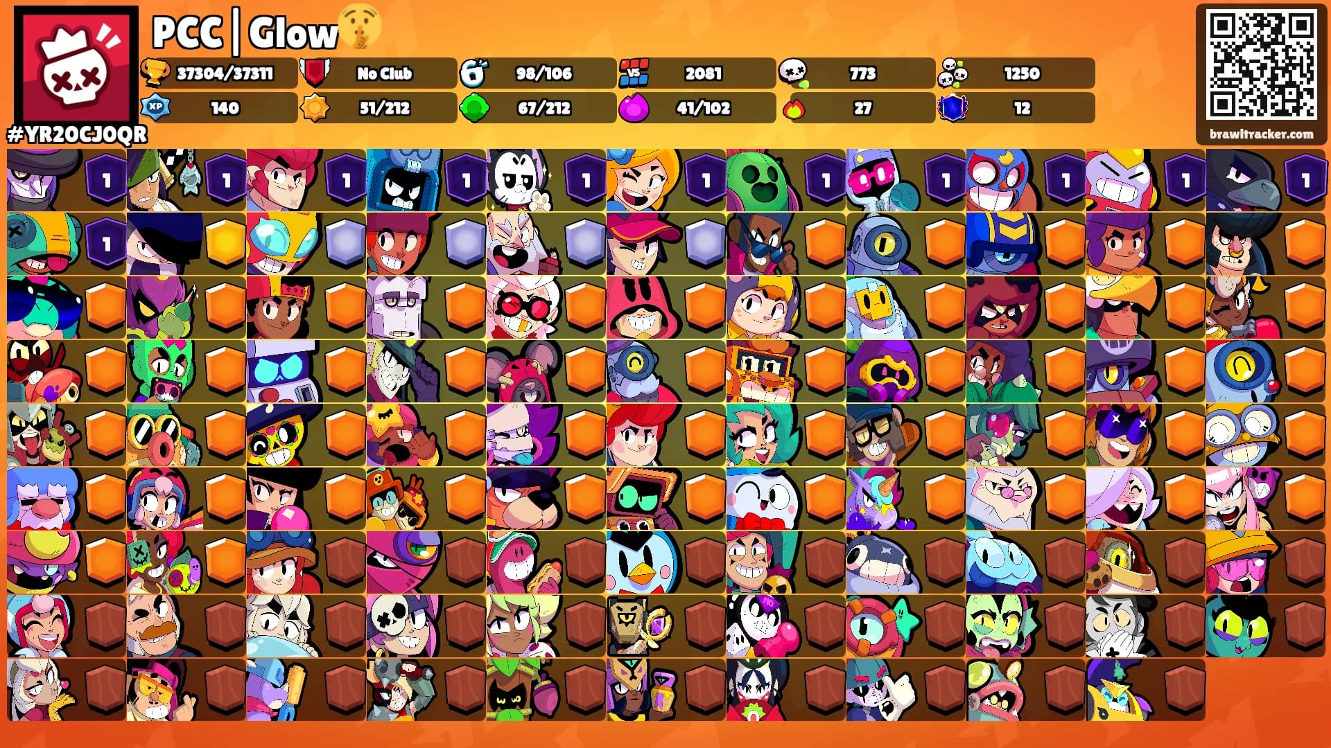 PCC|Glow🤫's Ranks