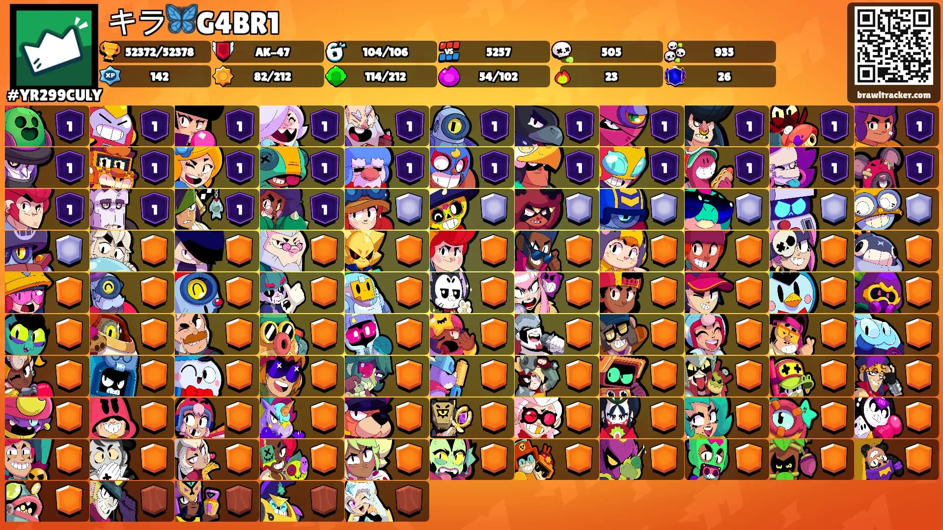 キラ🦋G4BR1's Ranks
