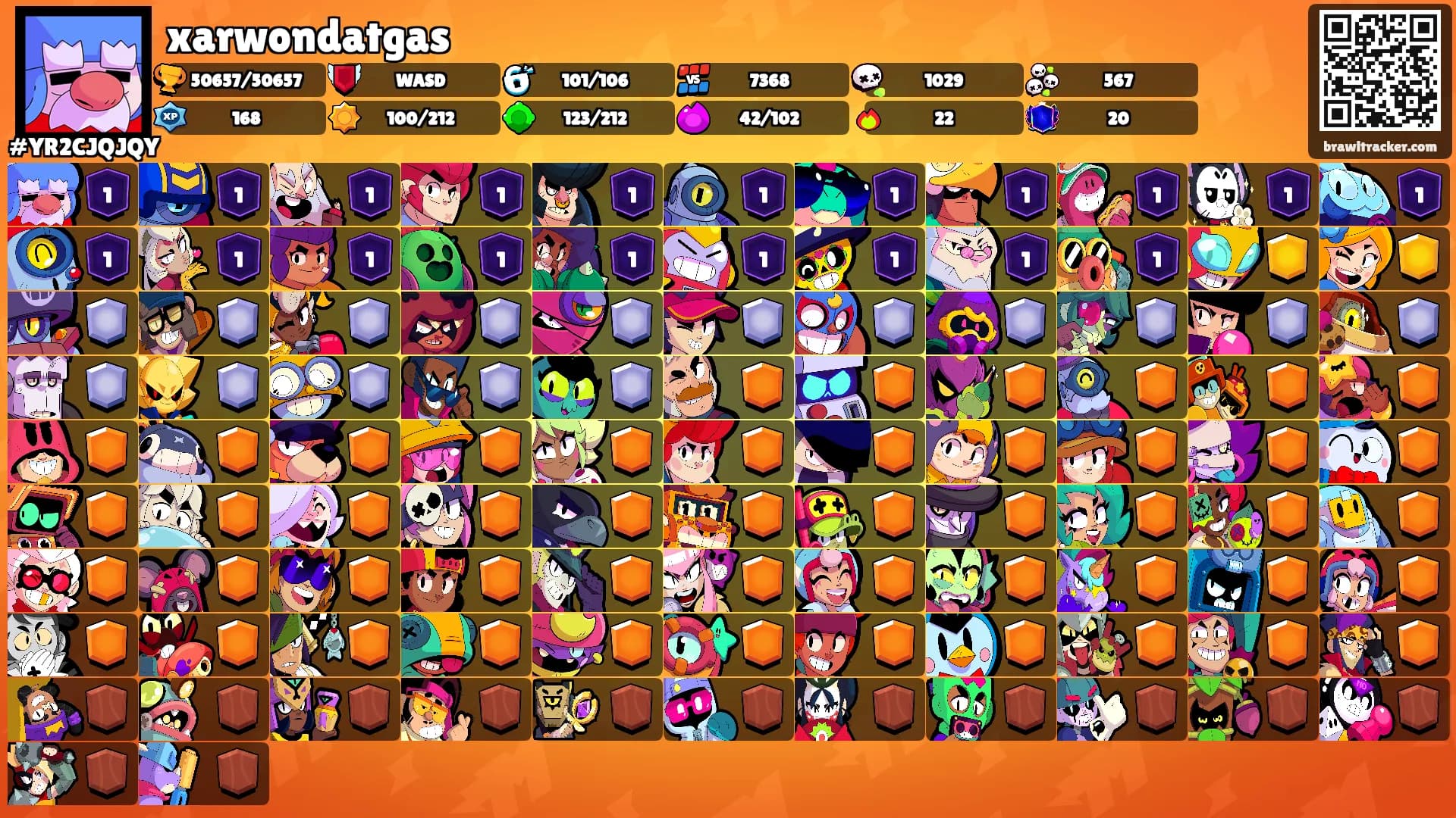 xarwondatgas's Ranks