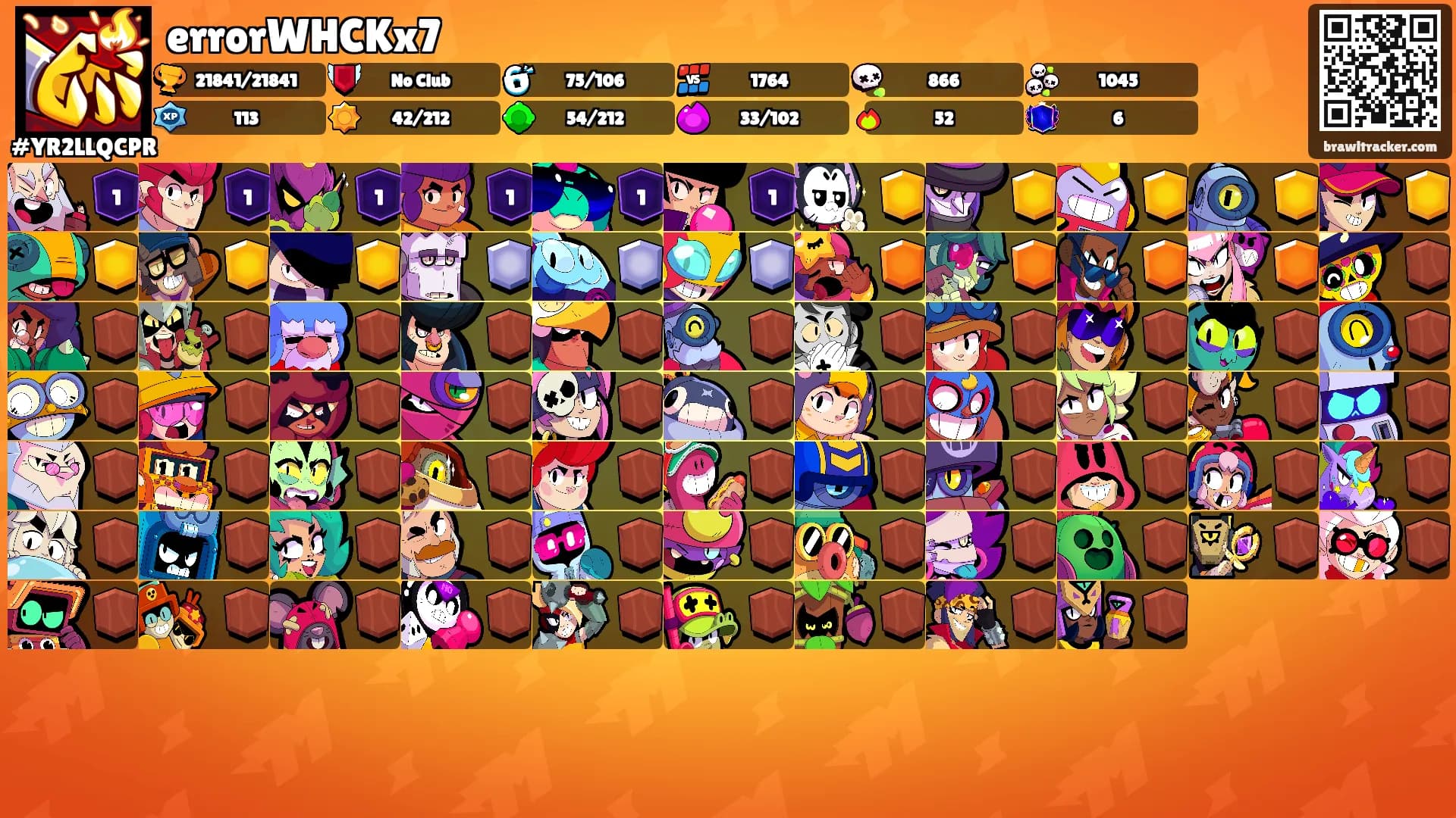 errorWHCKx7's Ranks