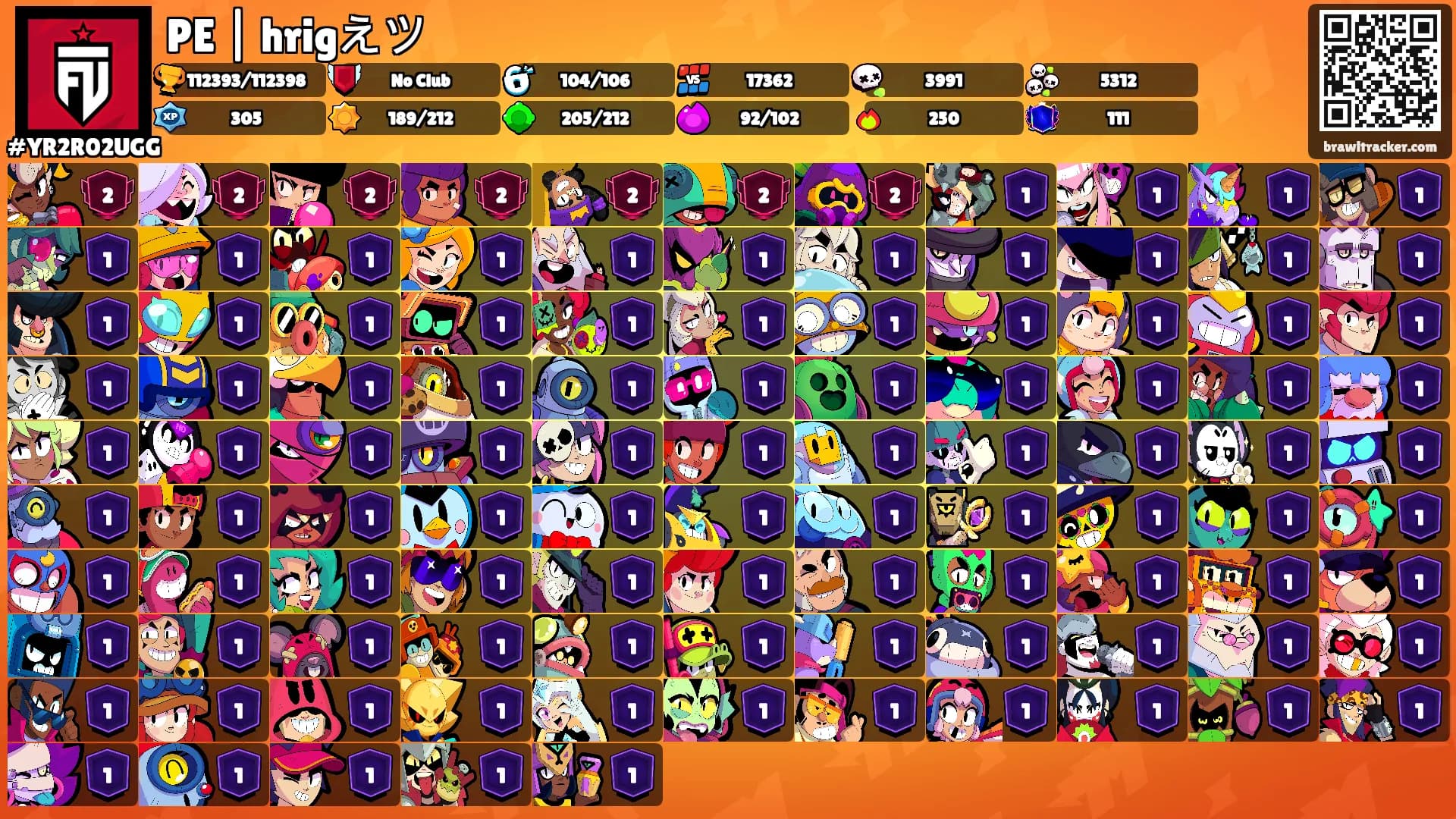 PE | hrigえツ's Ranks