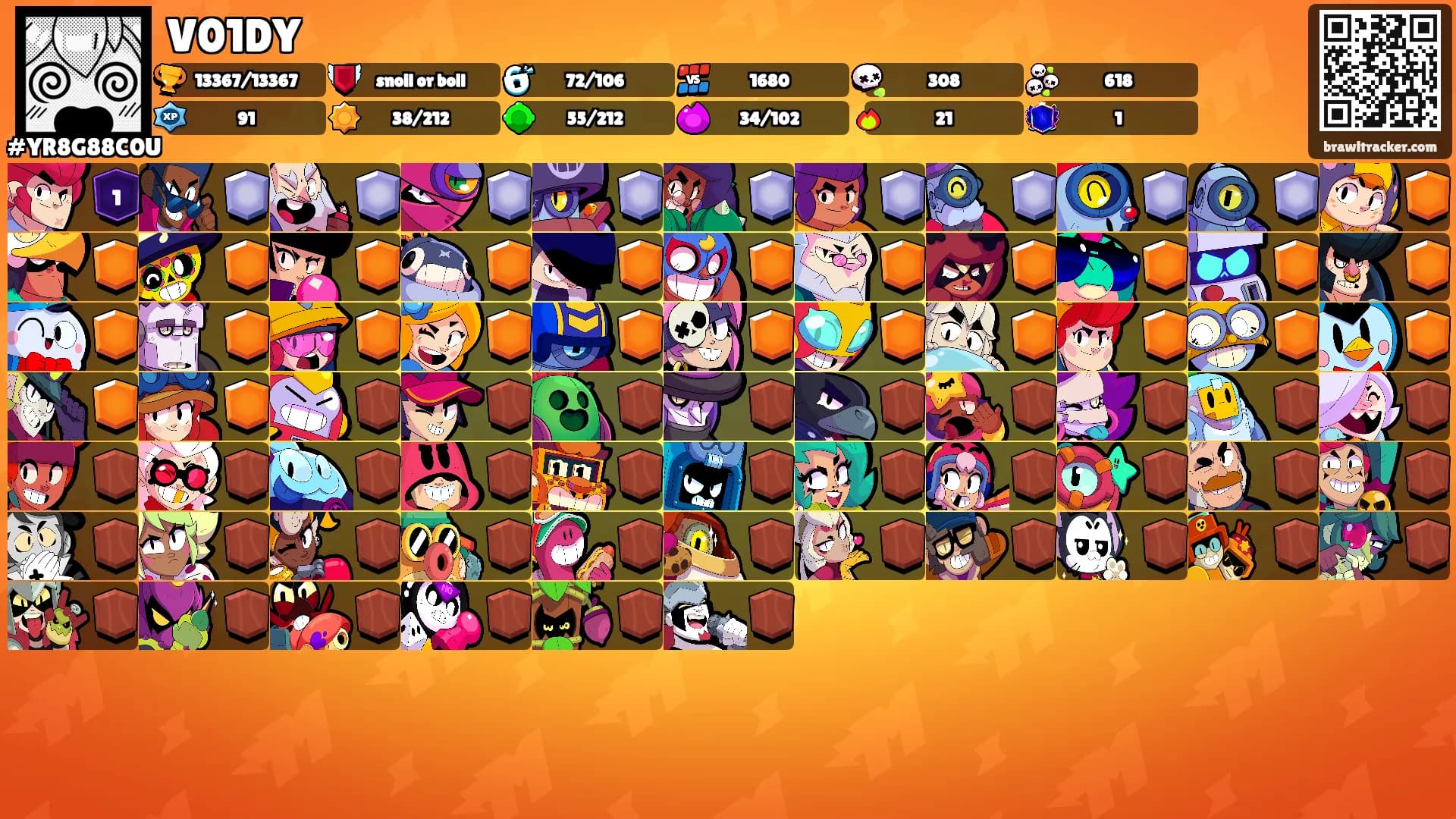 V01DY's Ranks
