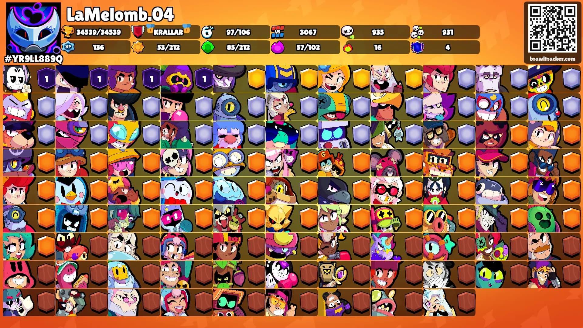 LaMelomb.04's Ranks
