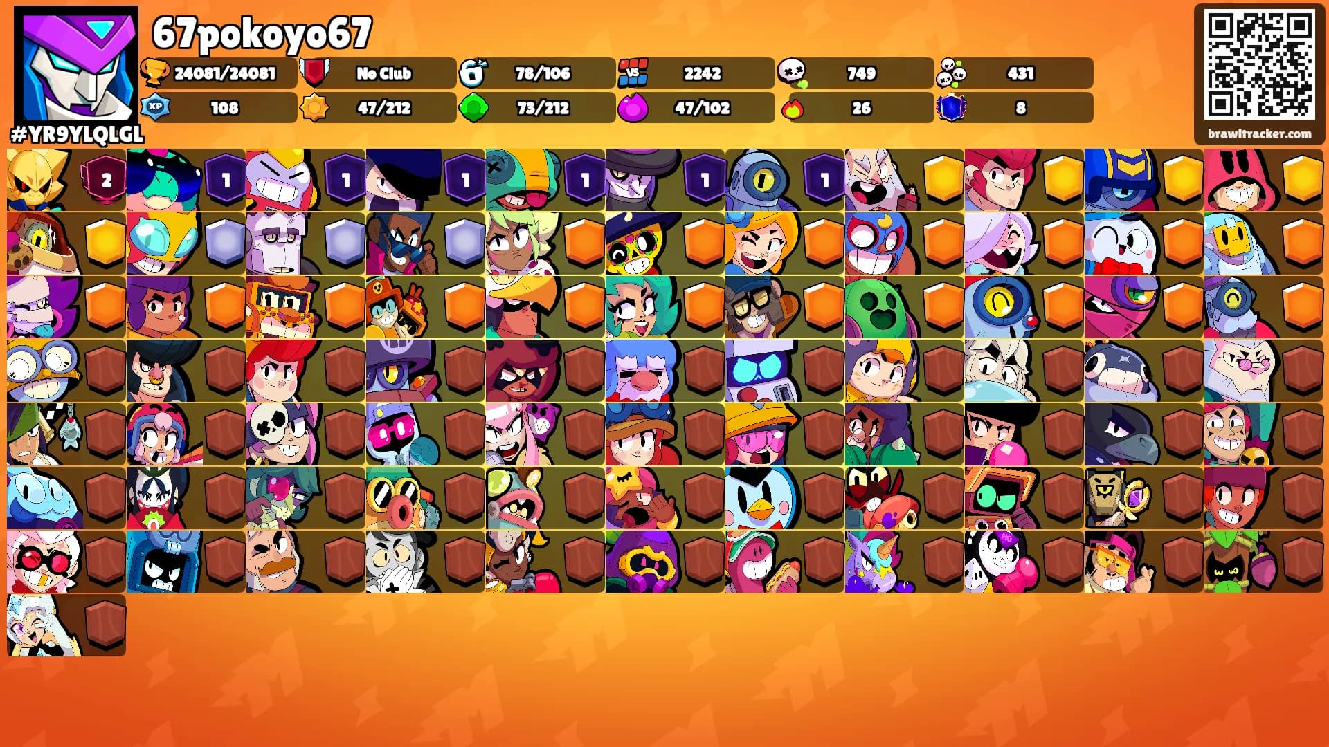 67pokoyo67's Ranks