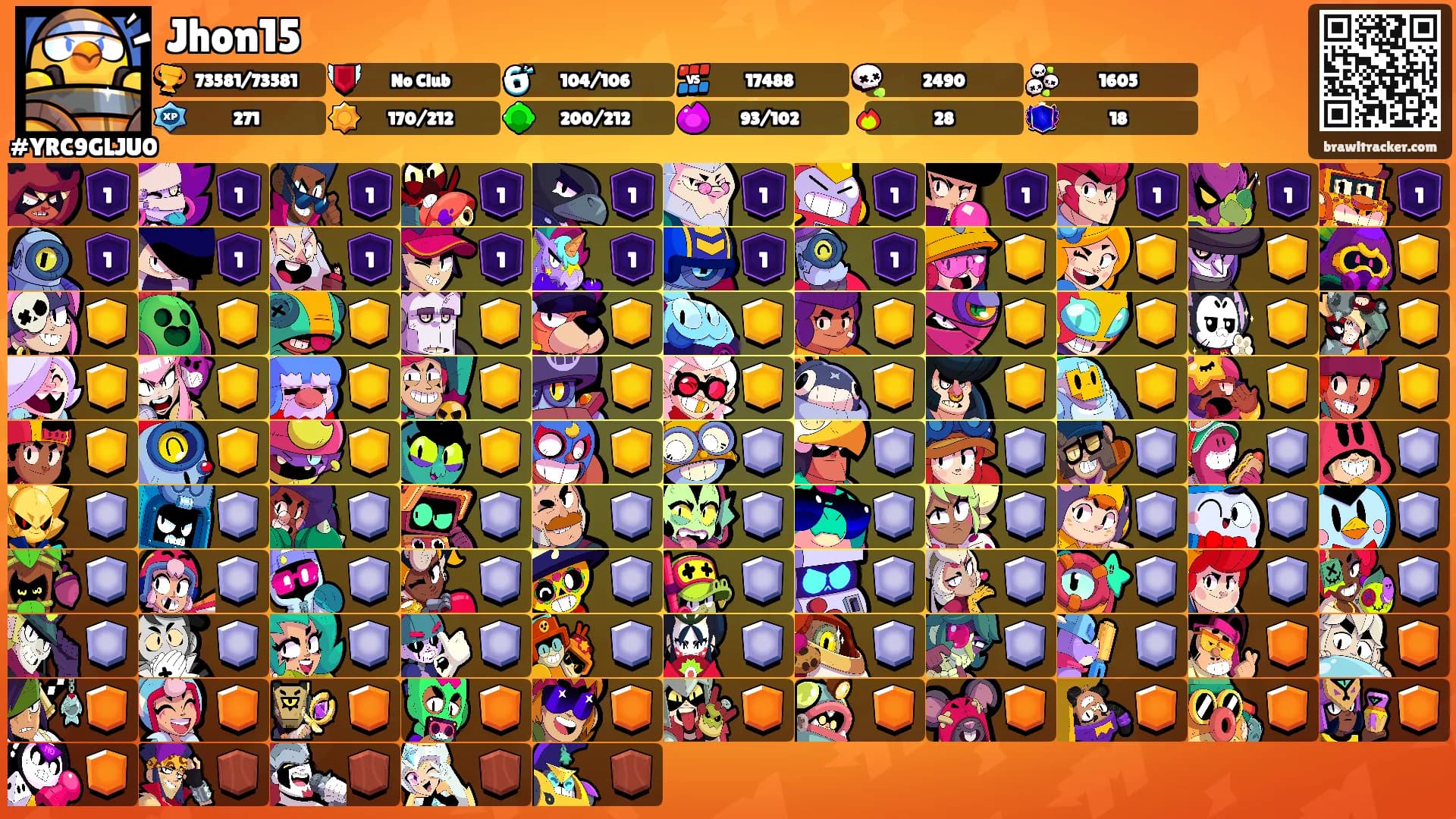 Jhon15's Ranks