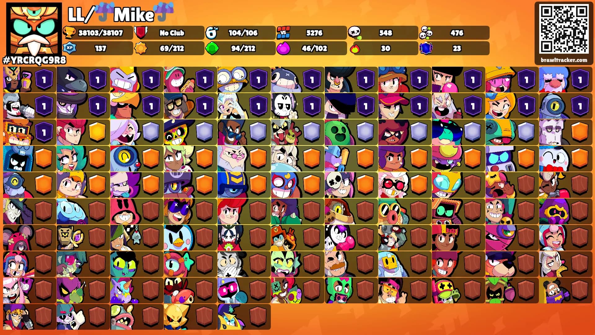 LL/☔Mike☔'s Ranks